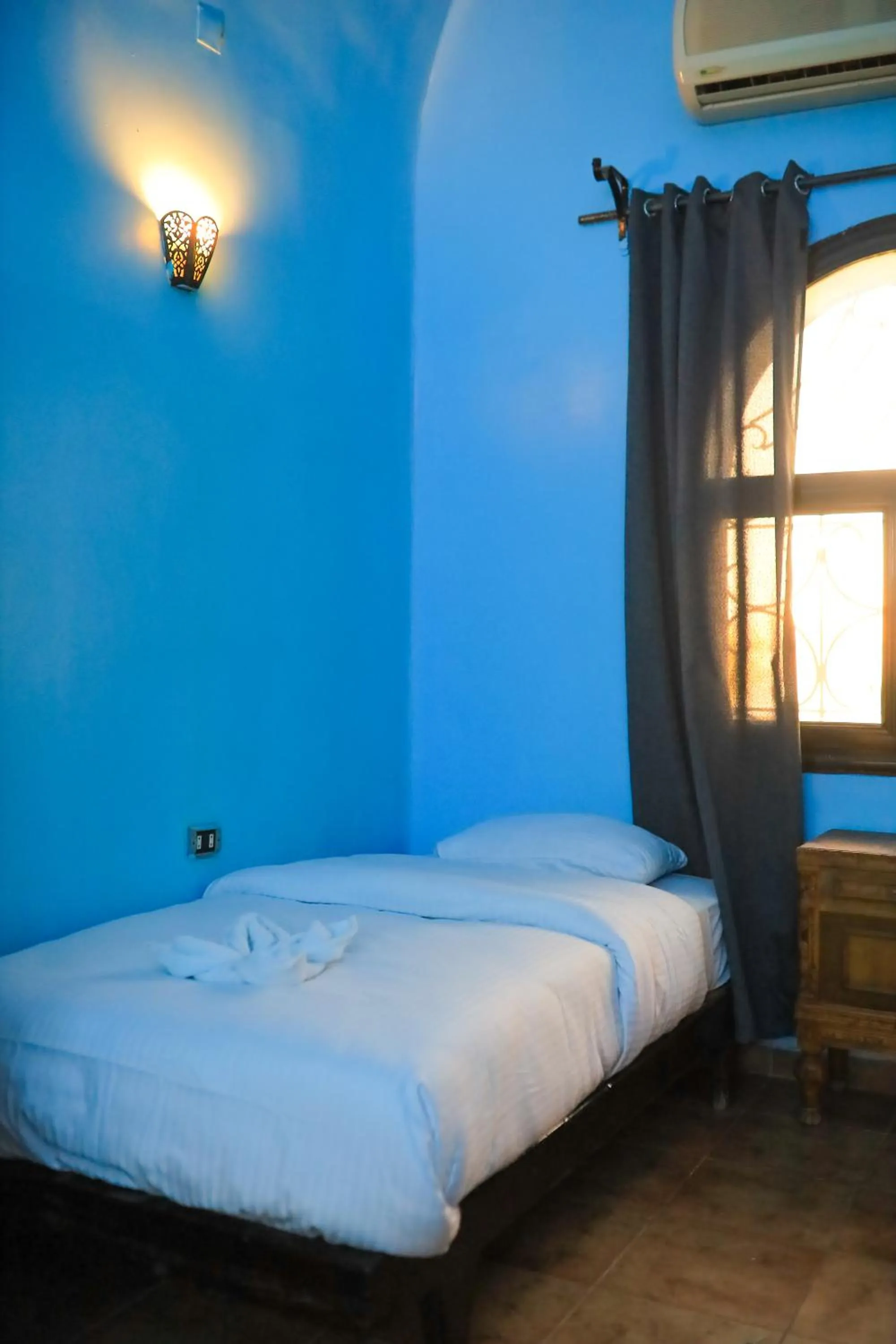 Bed in Nubian Holiday House Aswan