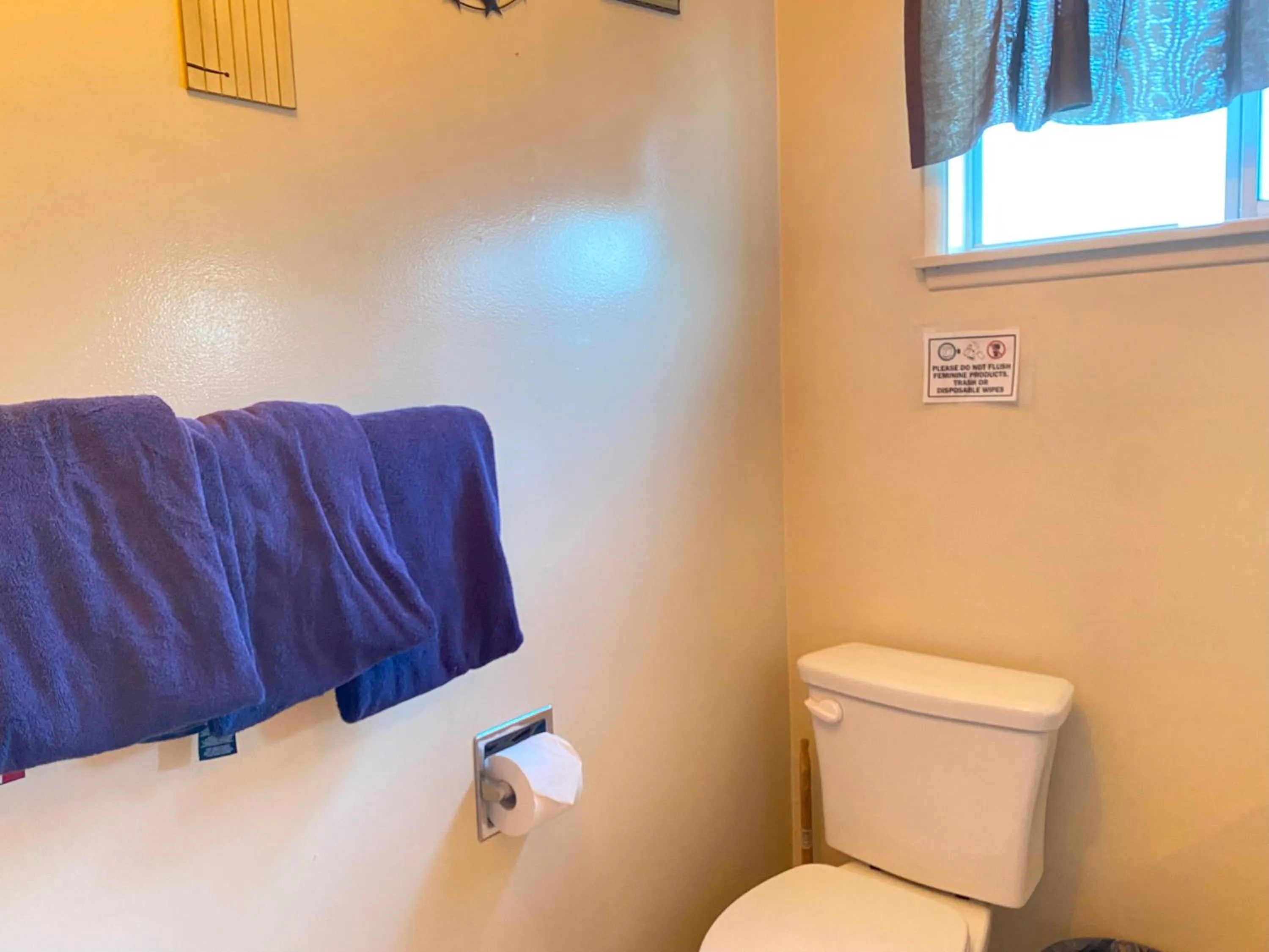 Toilet in Blue Horizon Lodge