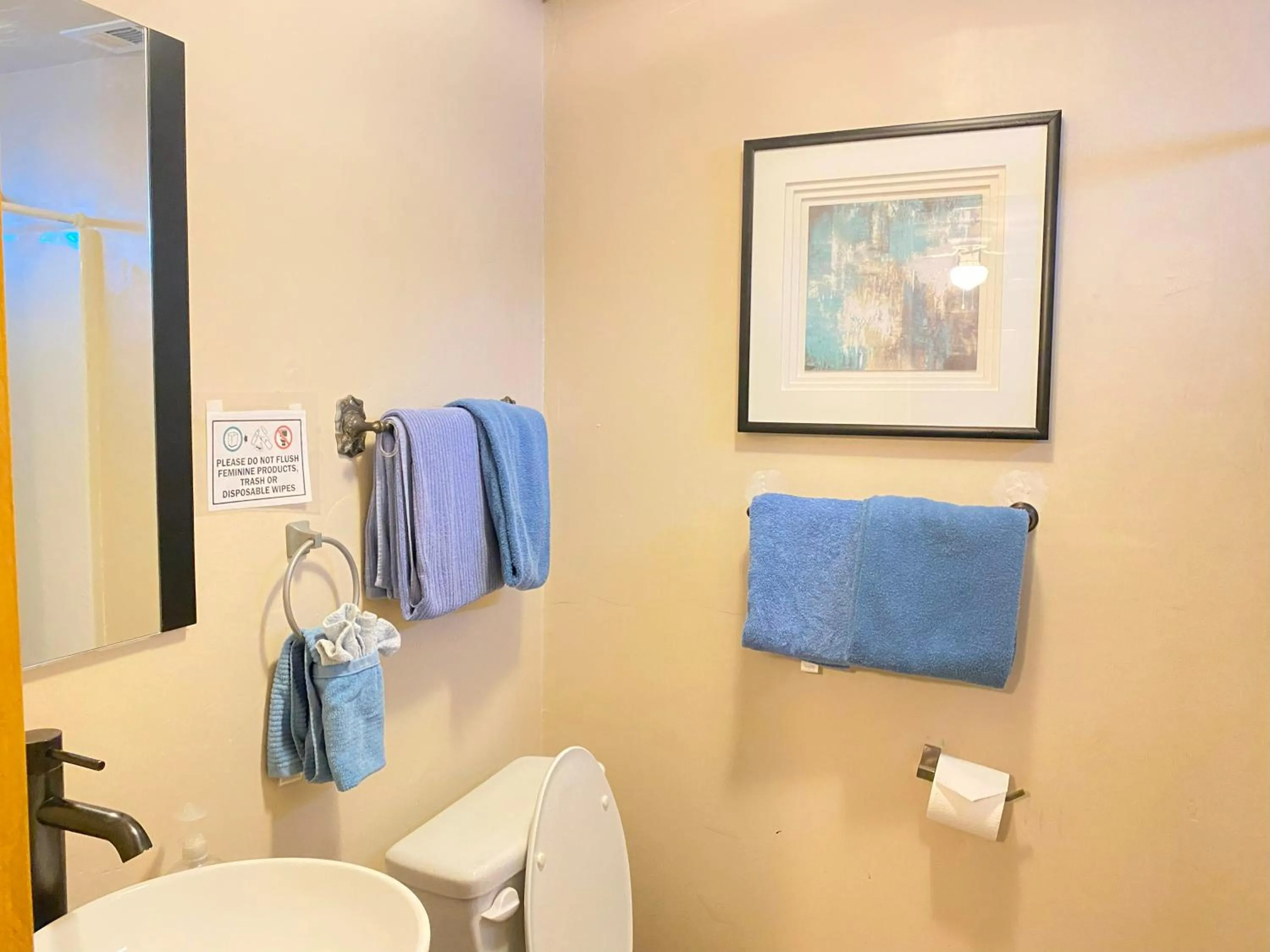 Bathroom in Blue Horizon Lodge