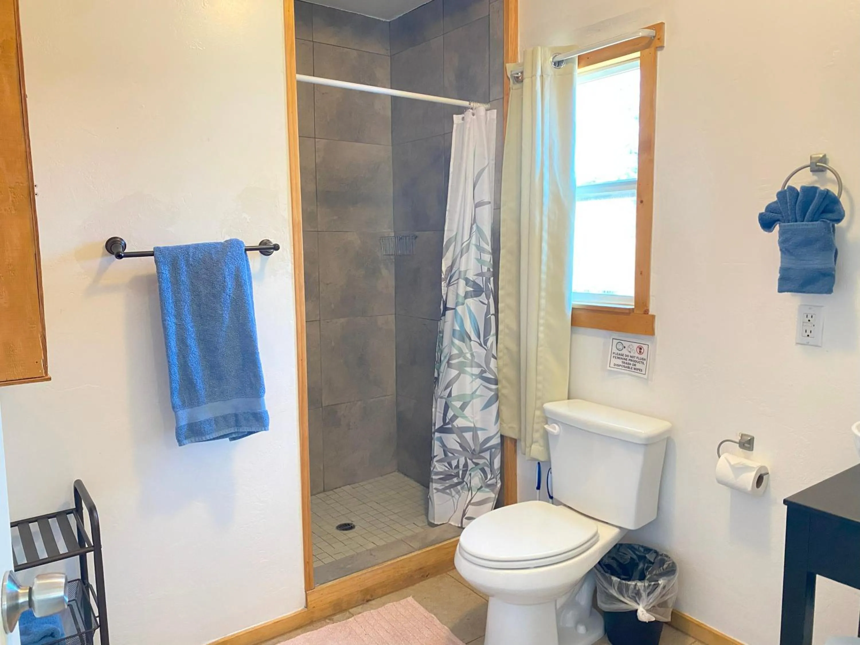 Shower in Blue Horizon Lodge