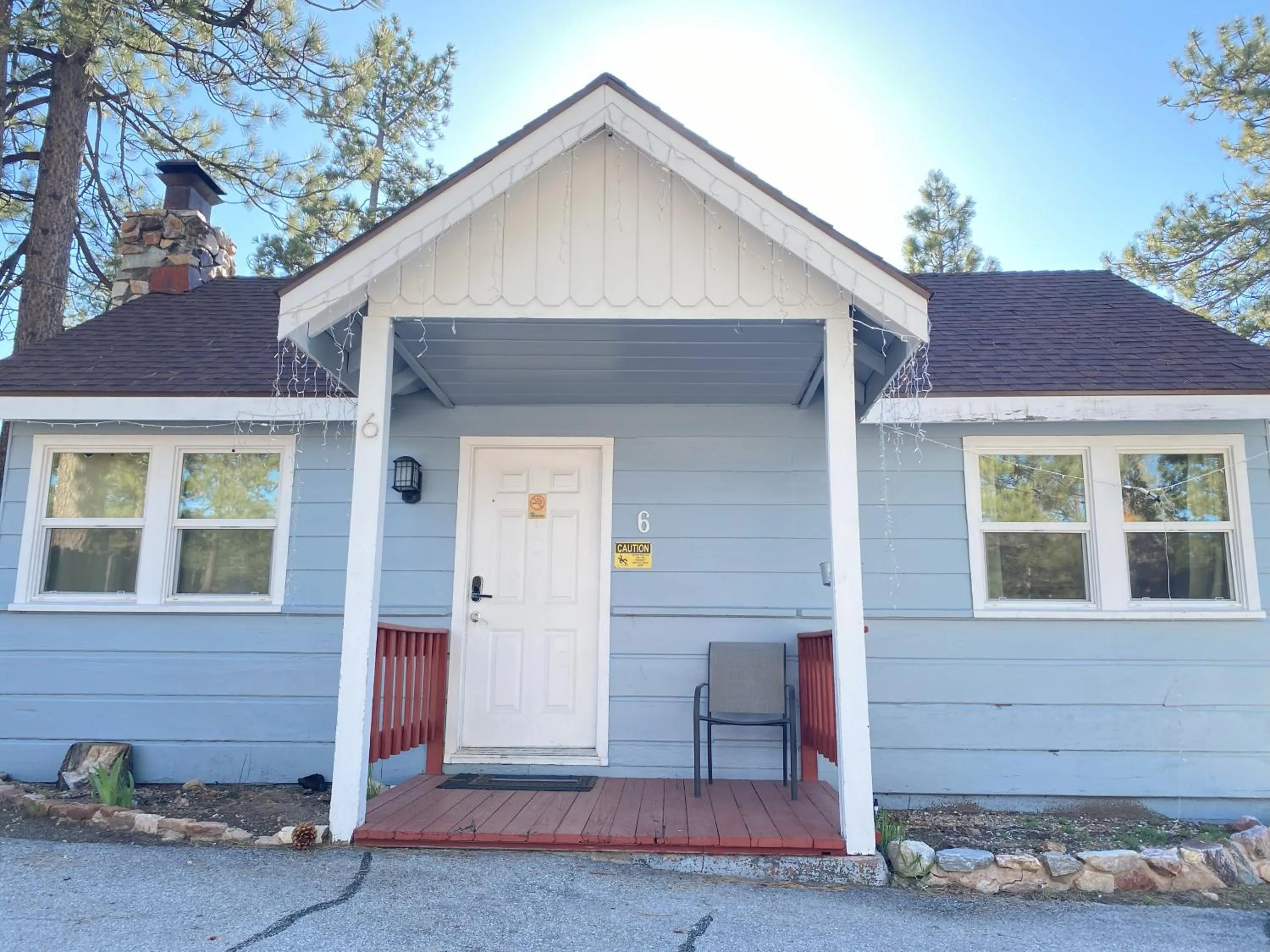Facade/entrance in Blue Horizon Lodge