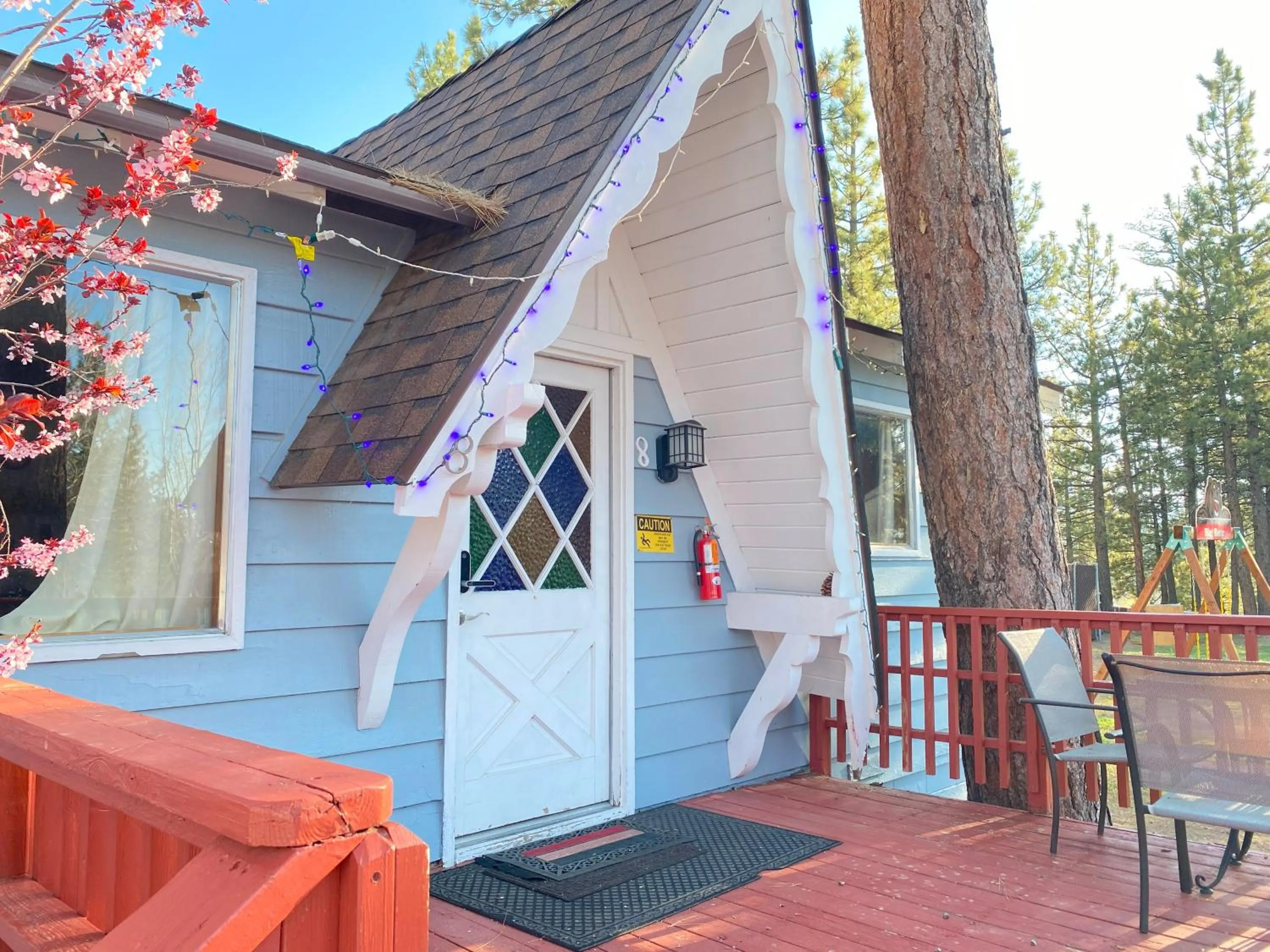Facade/entrance in Blue Horizon Lodge