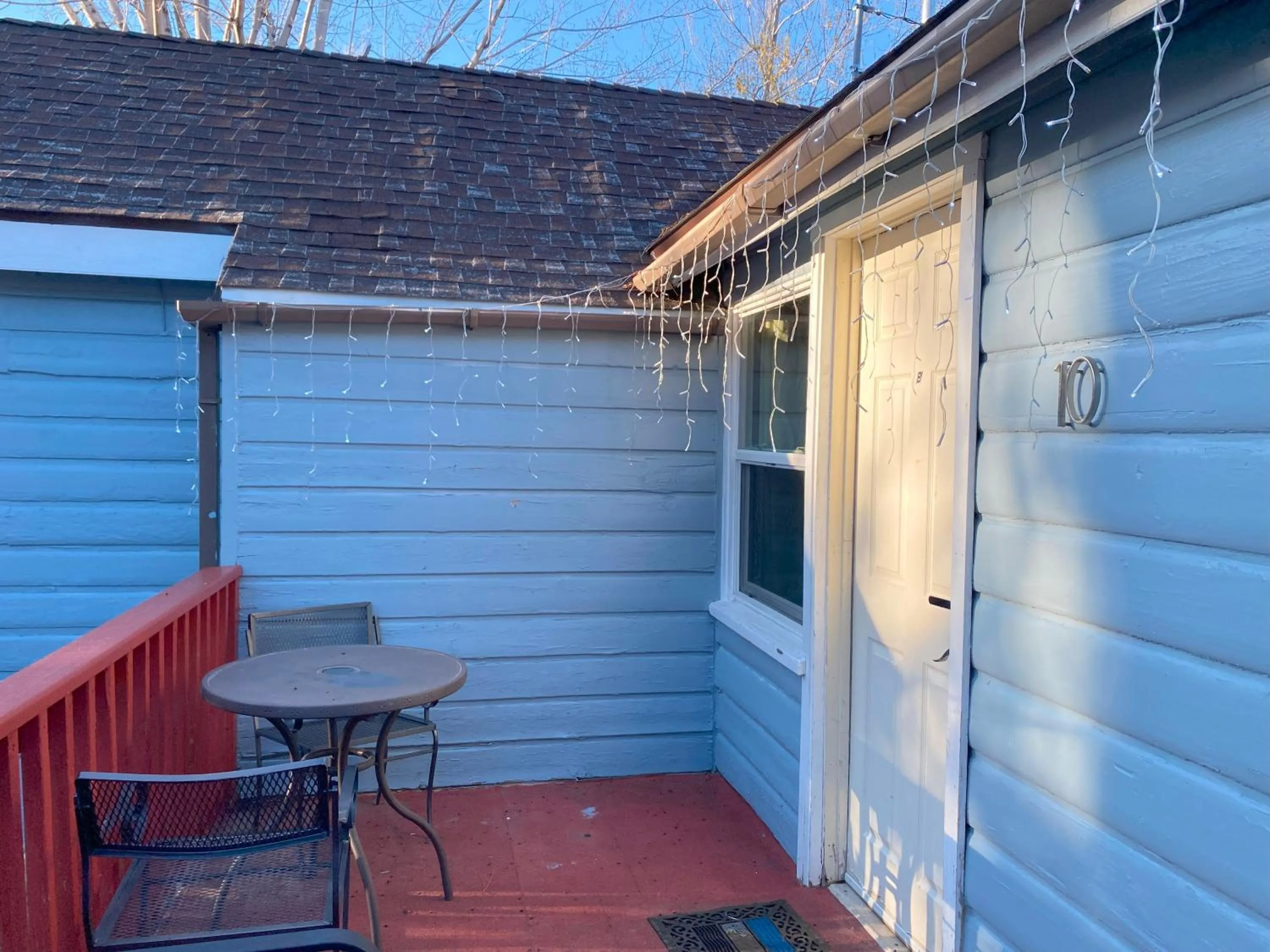 Facade/entrance in Blue Horizon Lodge