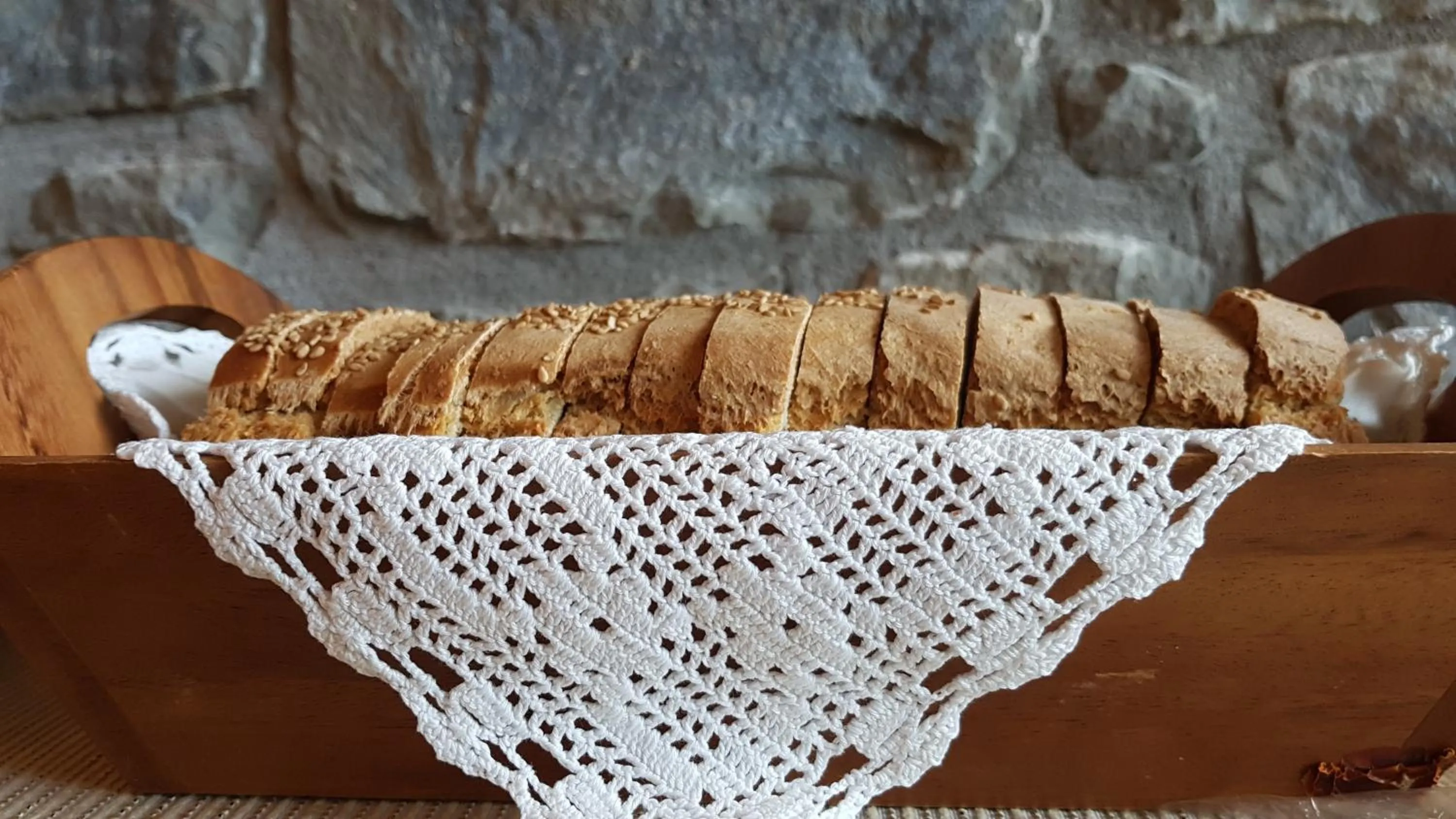 Buffet breakfast in Aiora Guesthouse