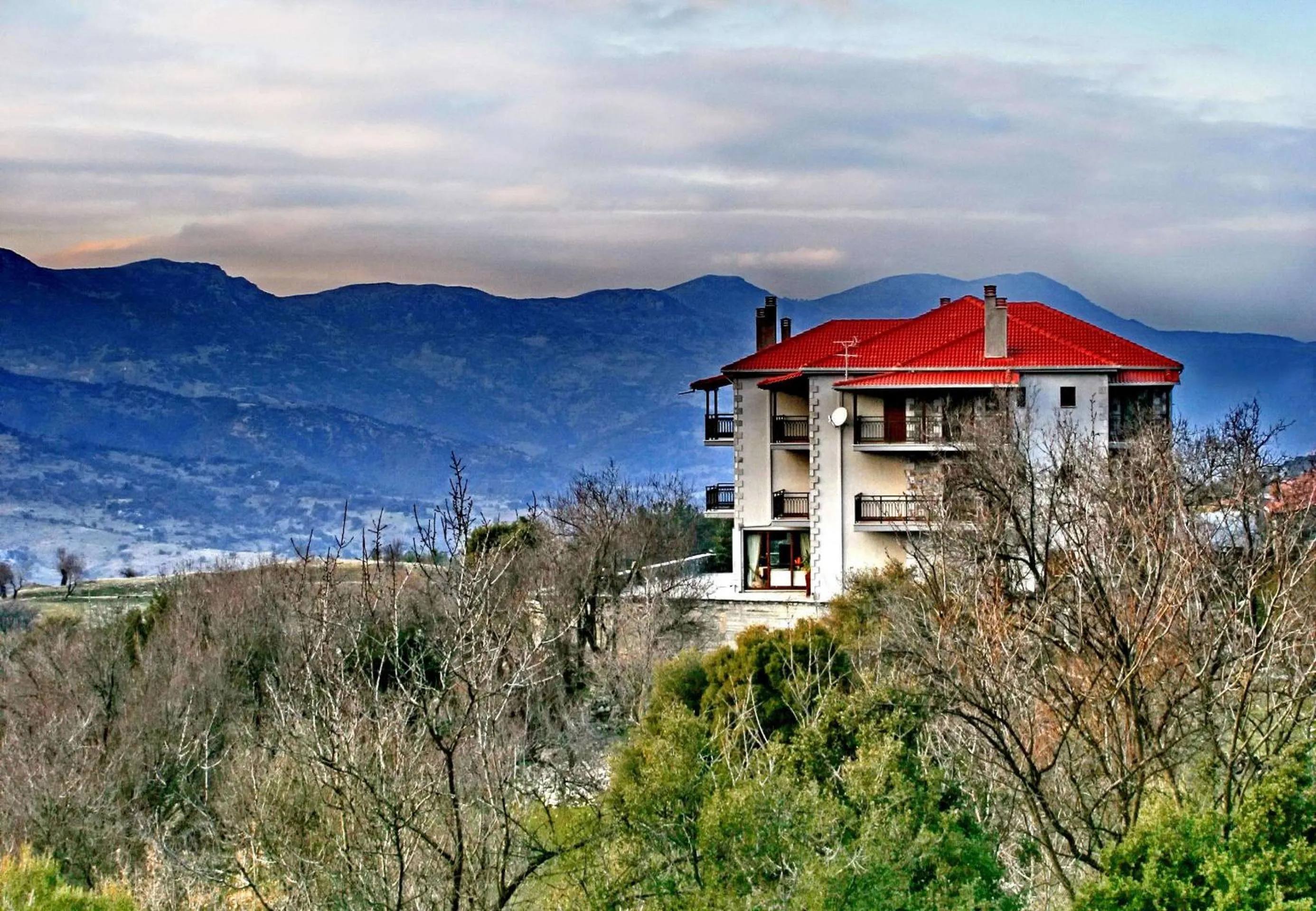 Bird's eye view in Aiora Guesthouse