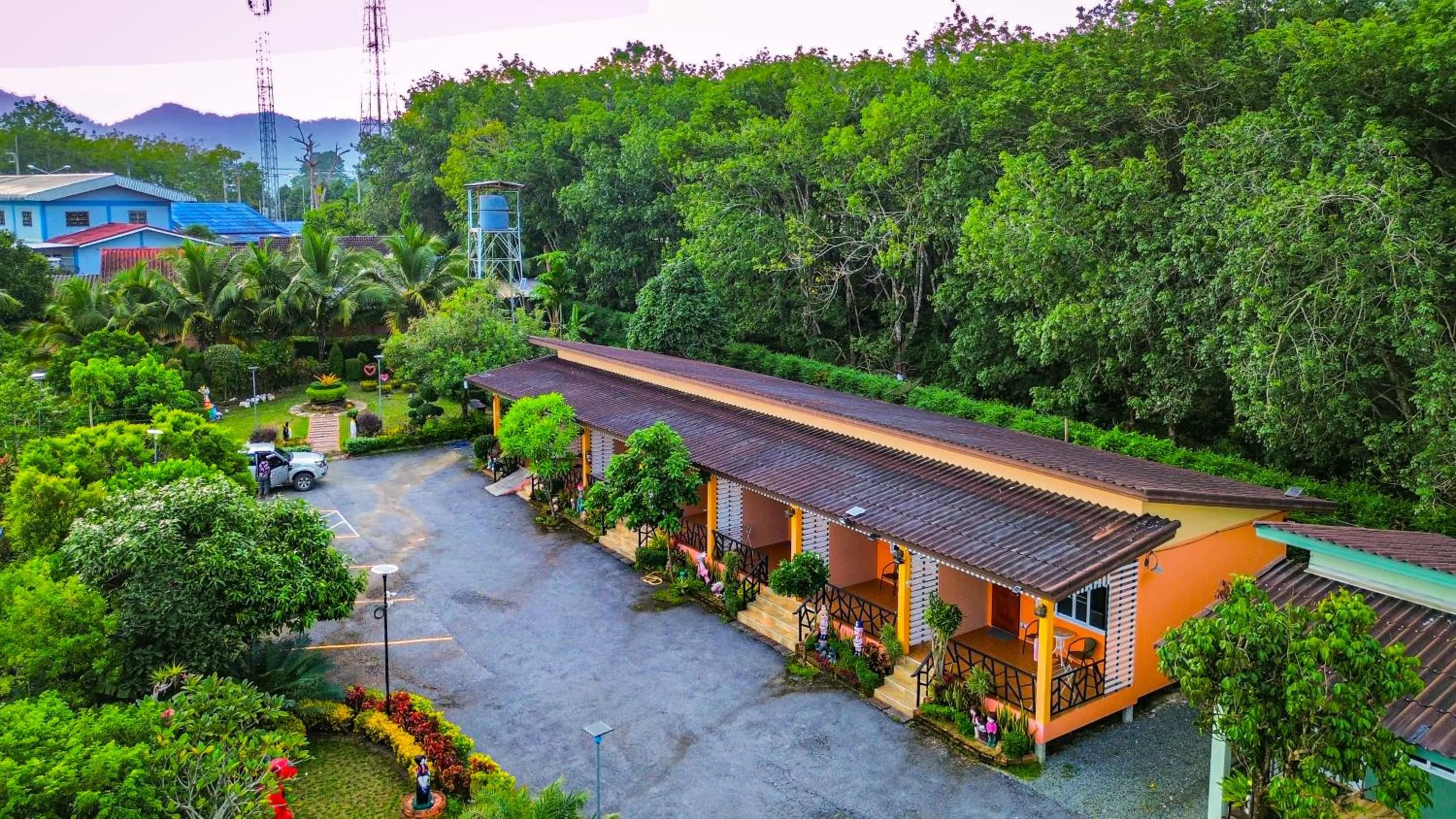 Natural landscape in Baan Suan Mee Tang