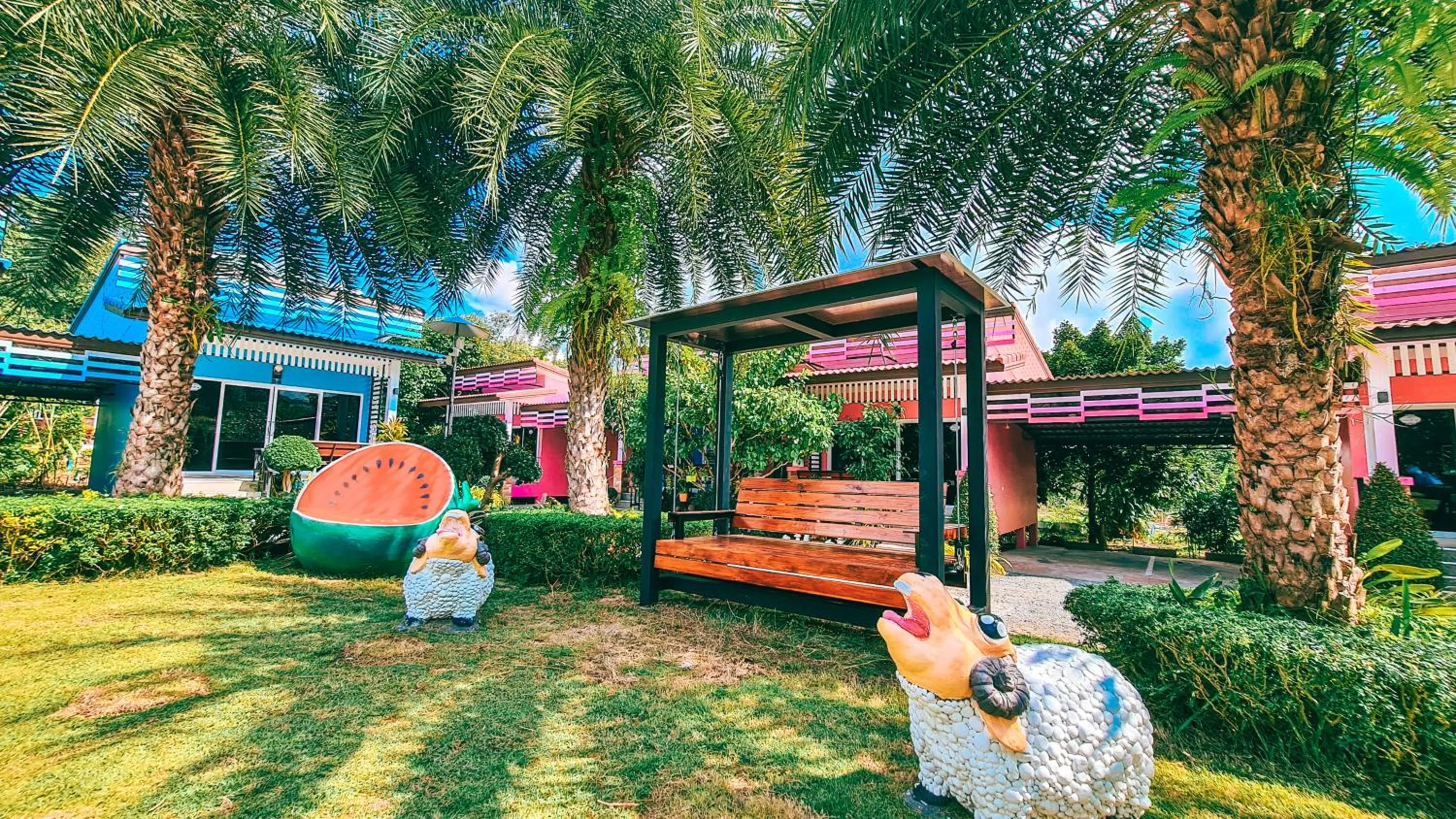 Garden in Baan Suan Mee Tang