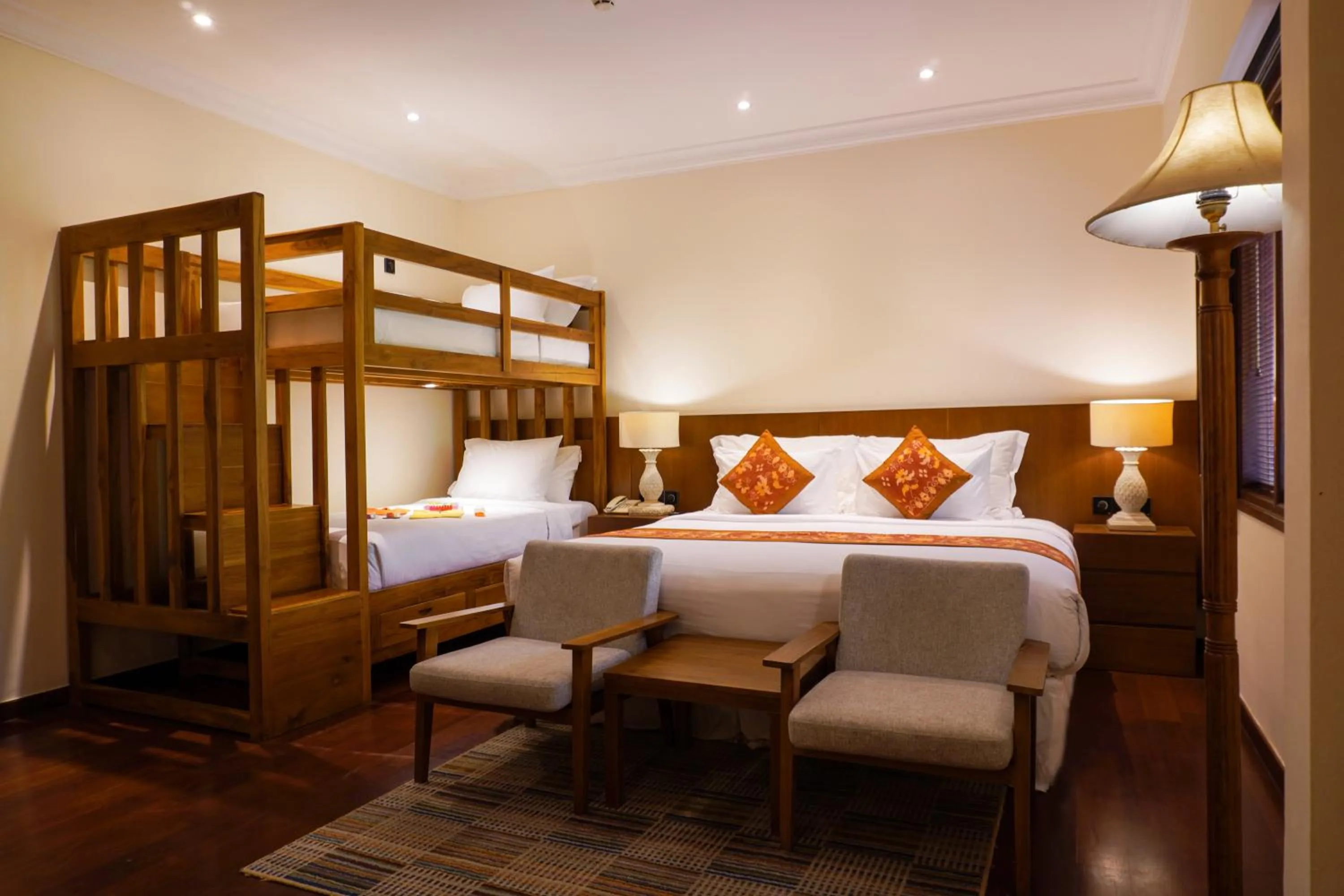 Bed in Hotel Nikko Bali Benoa Beach