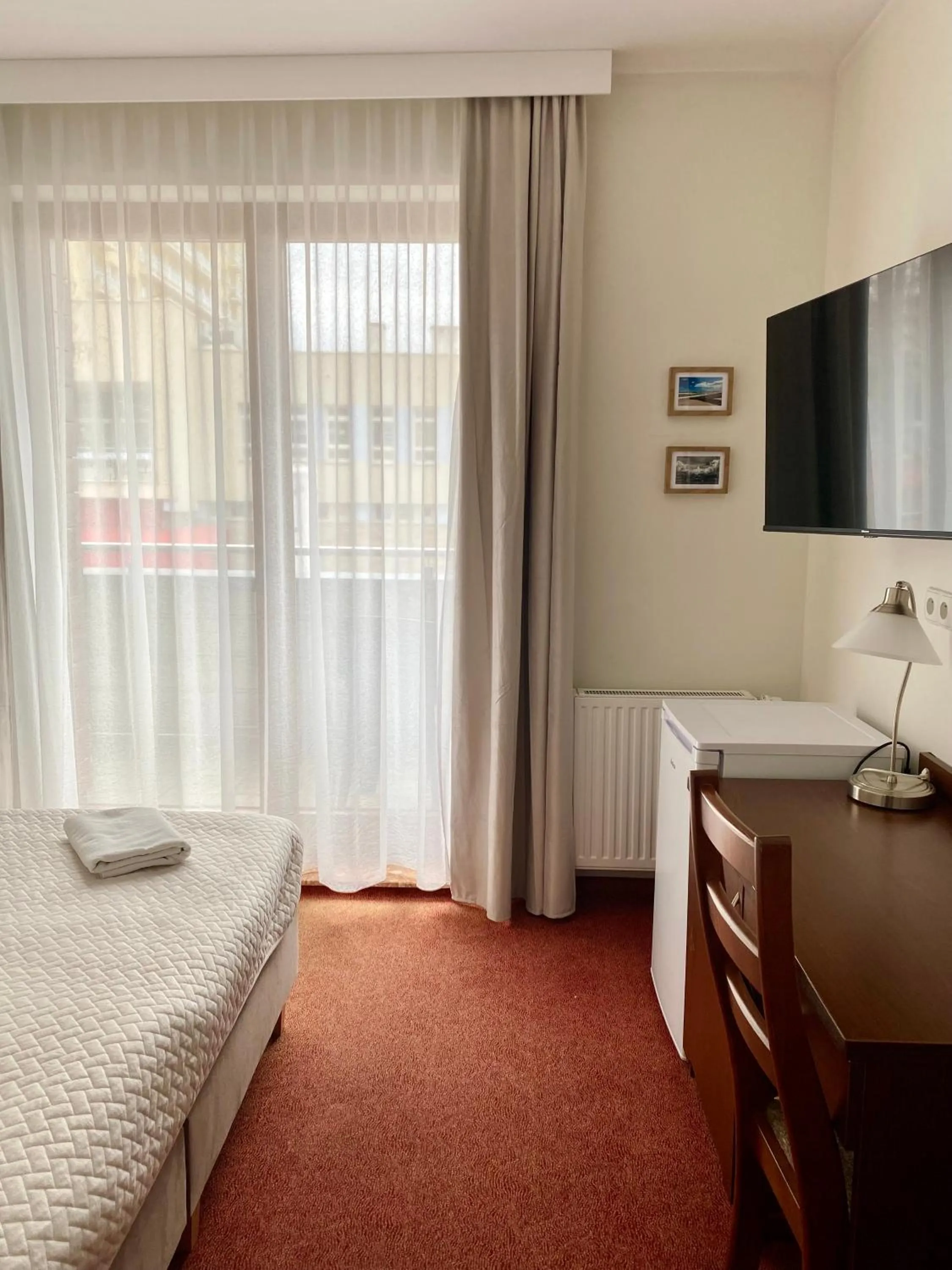 Bed in Yacht Club Residence Sopot