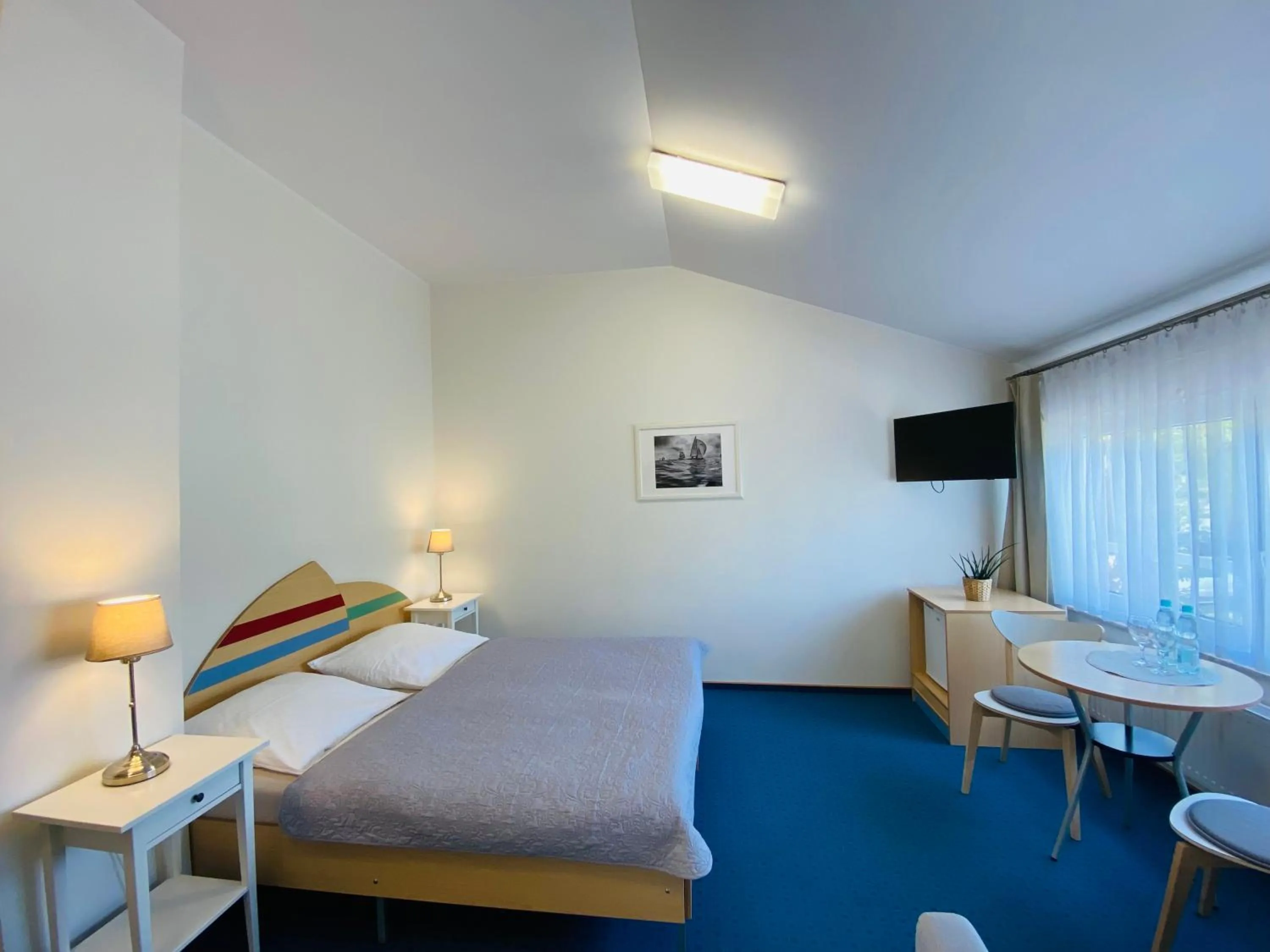 Bed in Yacht Club Residence Sopot