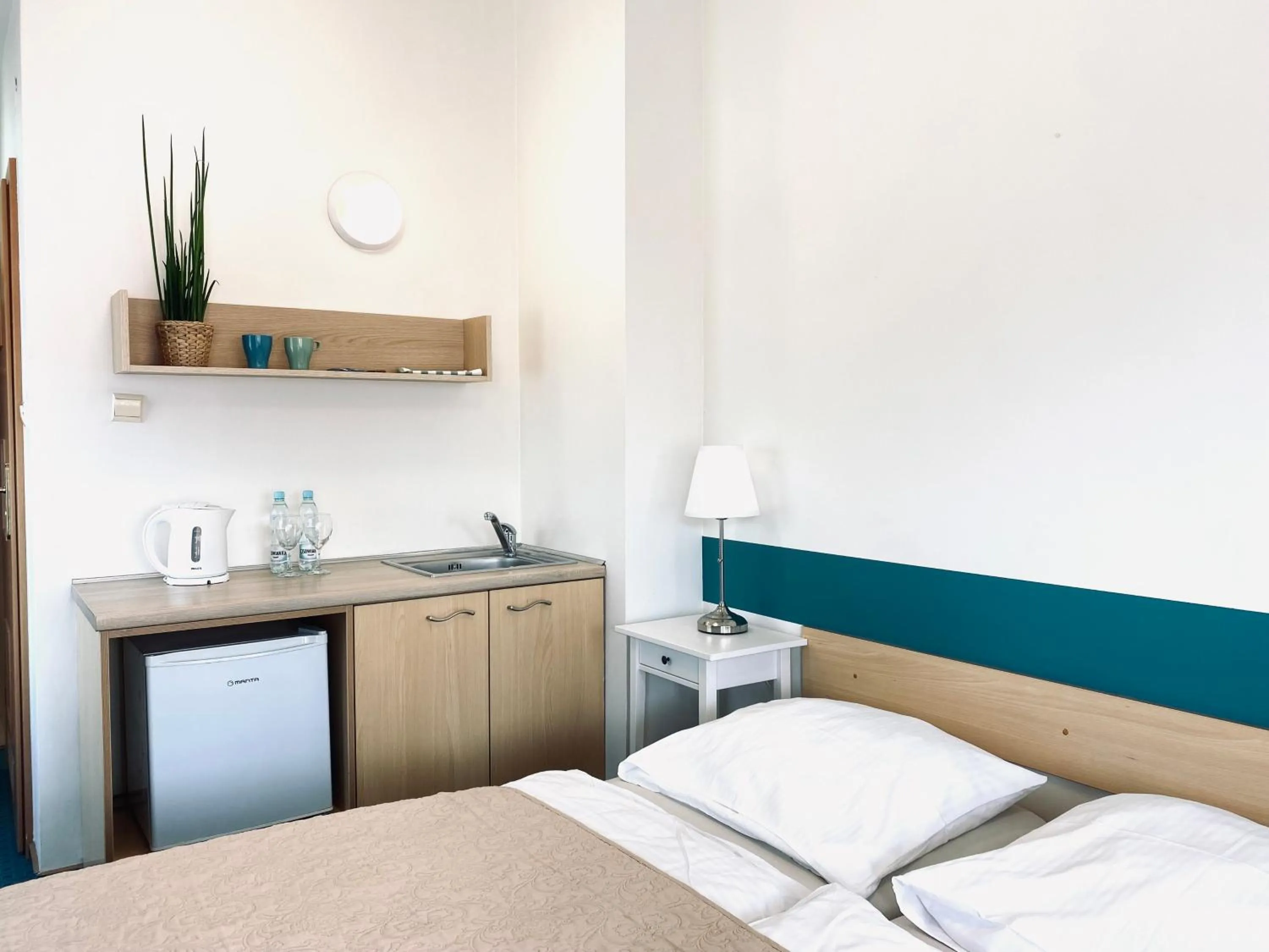 Bed in Yacht Club Residence Sopot