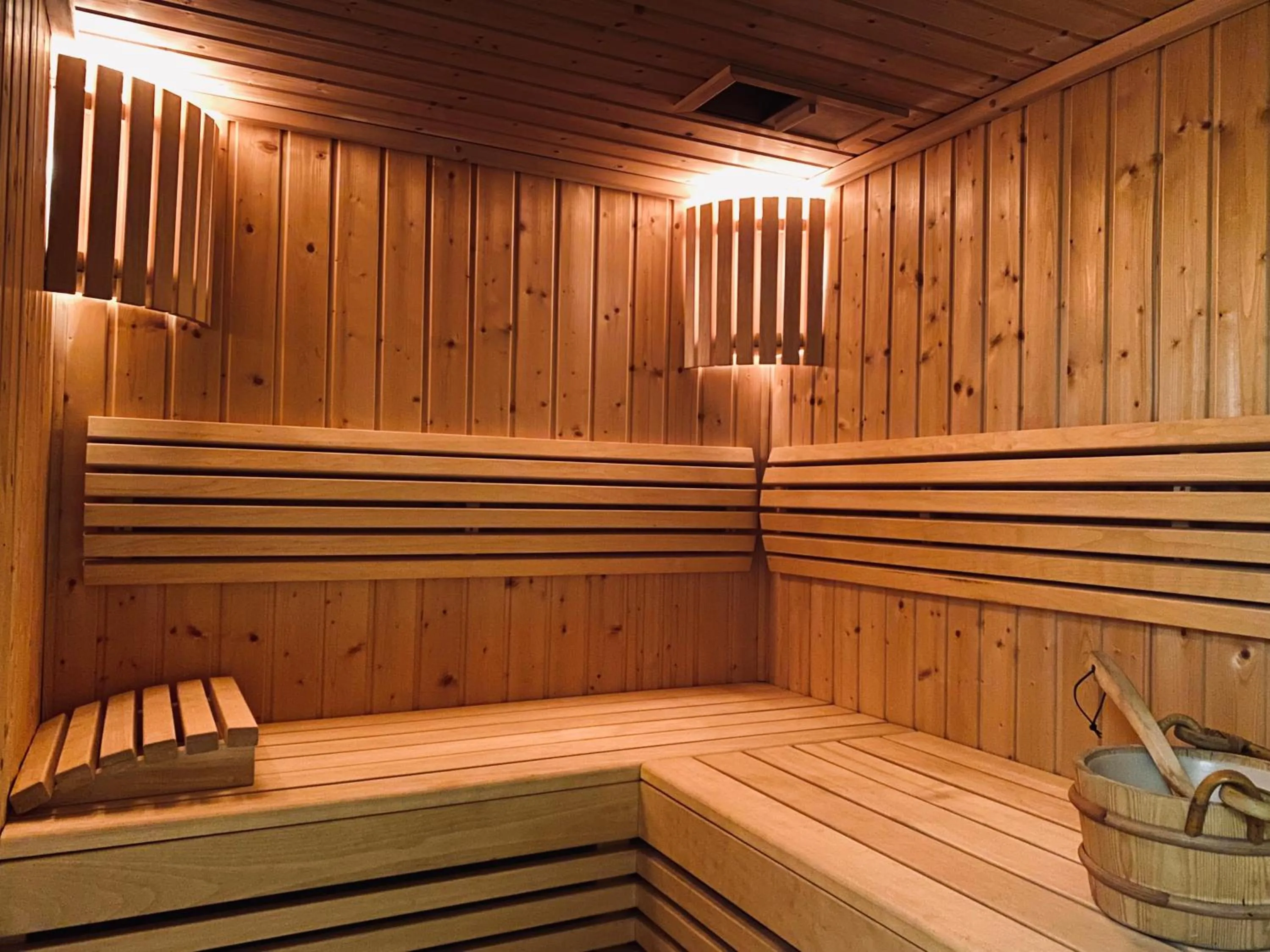 Sauna in Yacht Club Residence Sopot