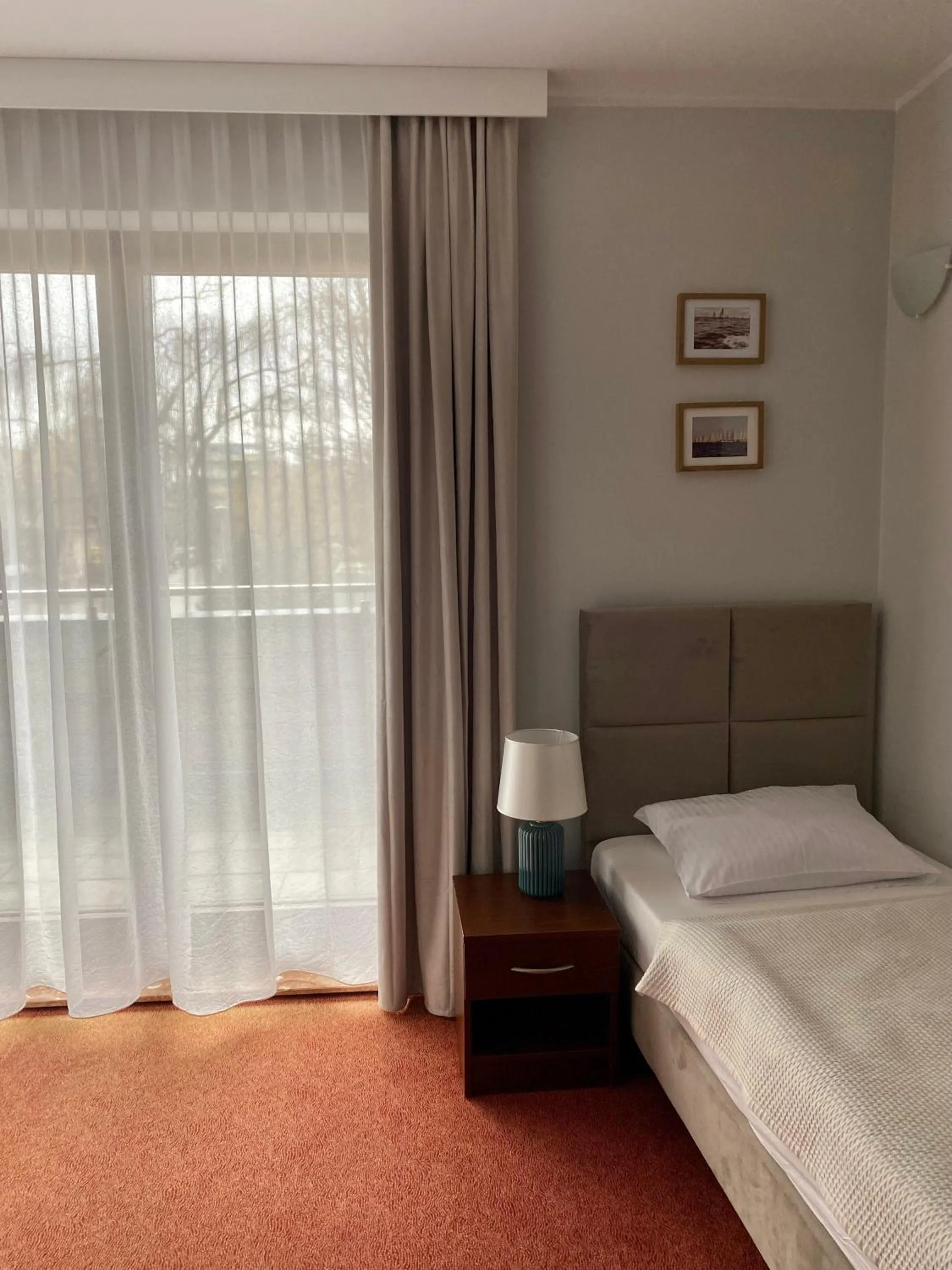 Bed in Yacht Club Residence Sopot