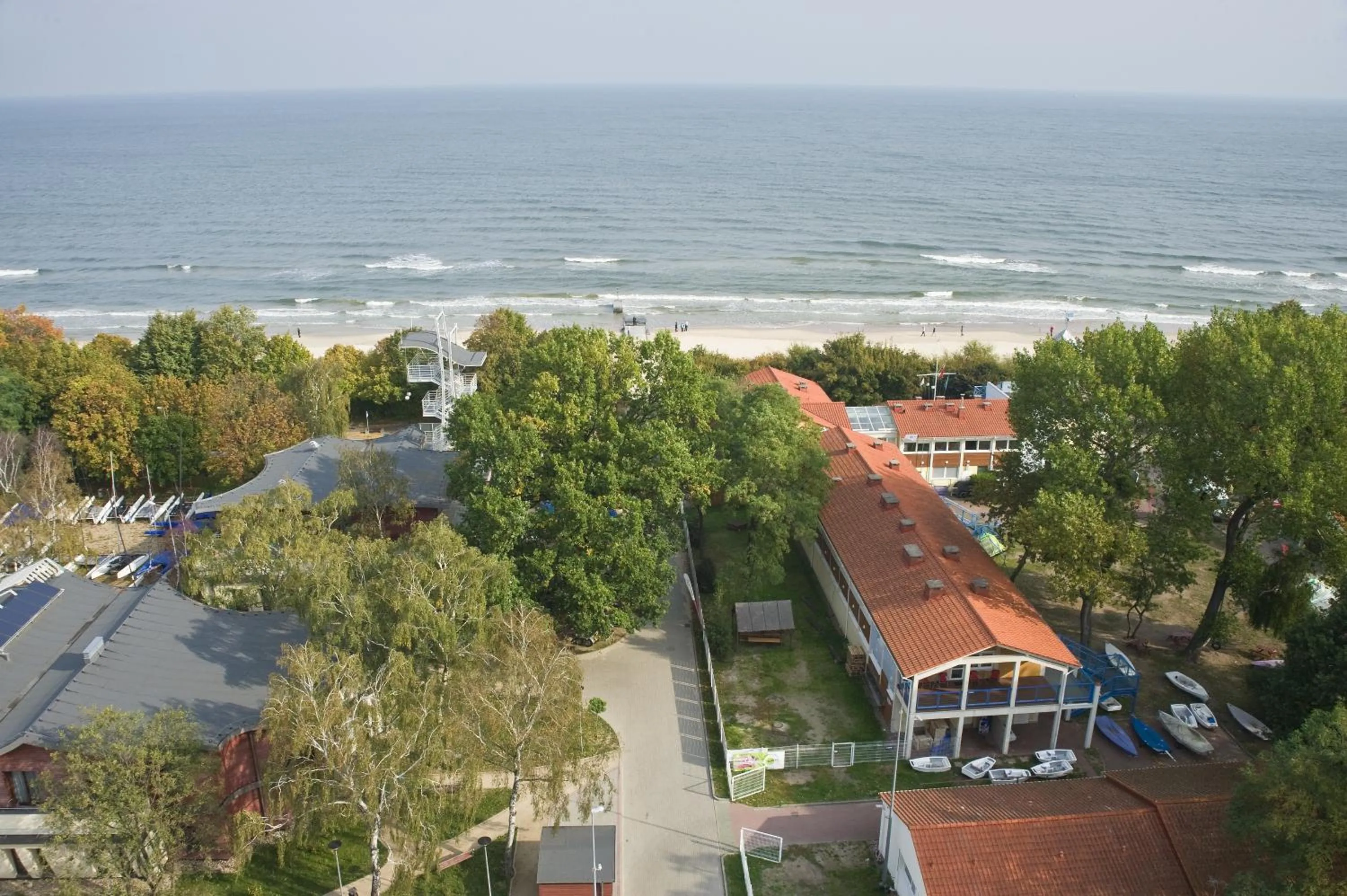 Bird's eye view in Yacht Club Residence Sopot