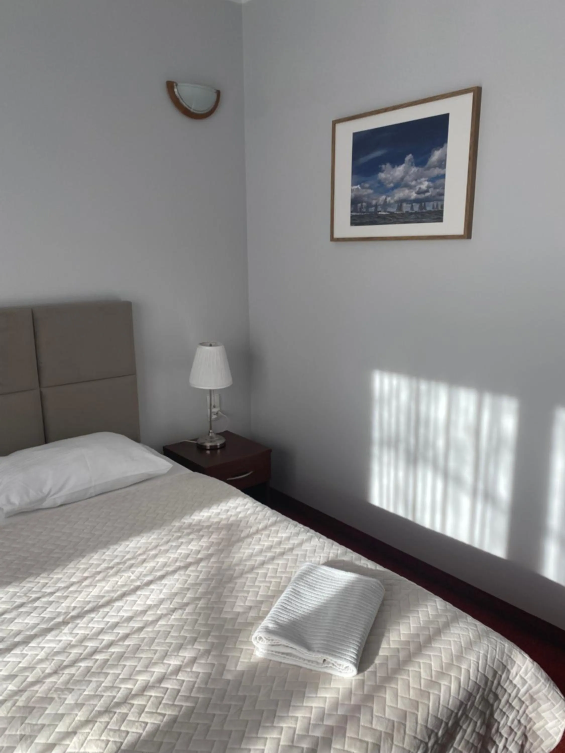 Bed in Yacht Club Residence Sopot