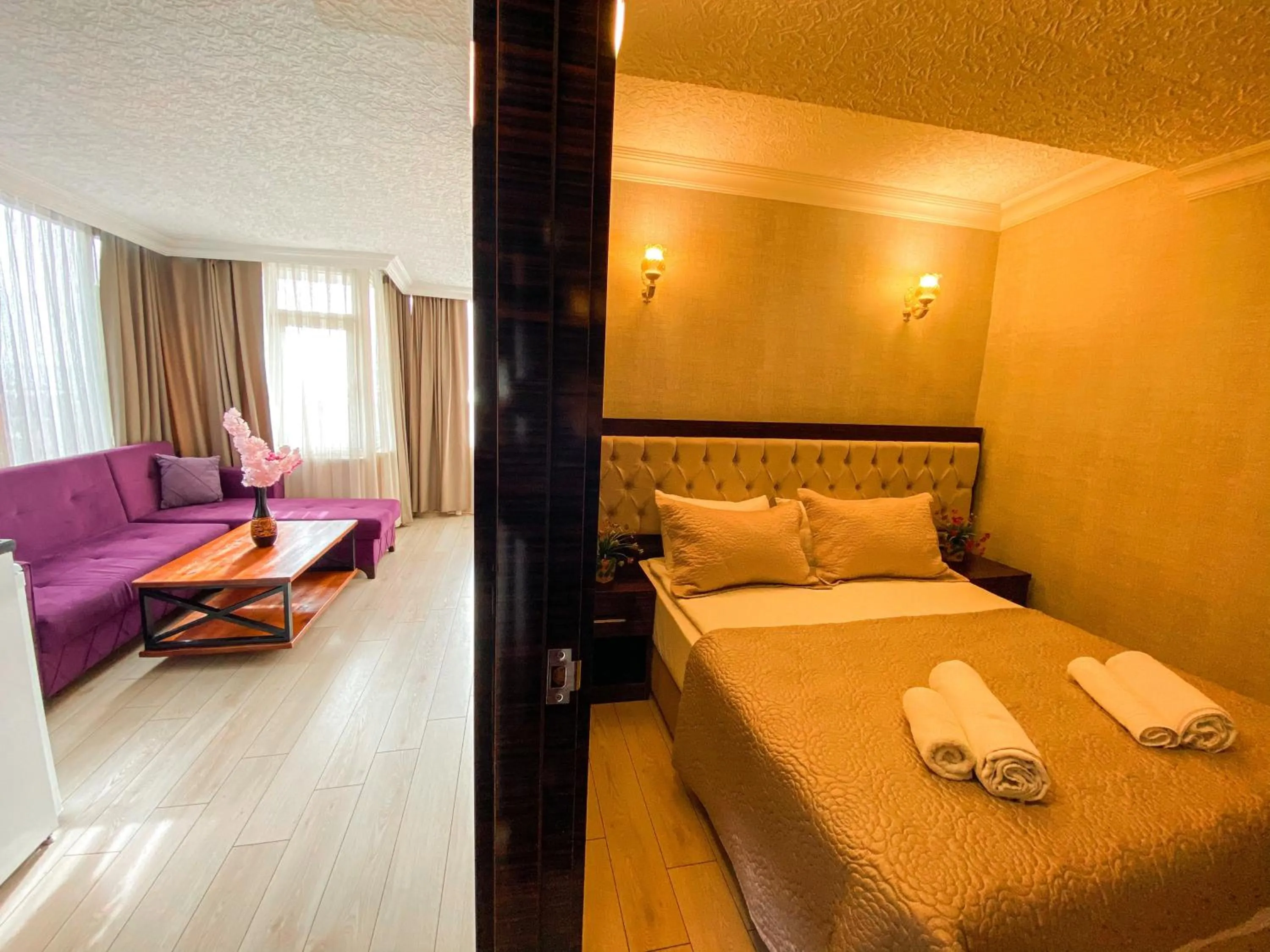 Bed in Mekke Hotel Istanbul