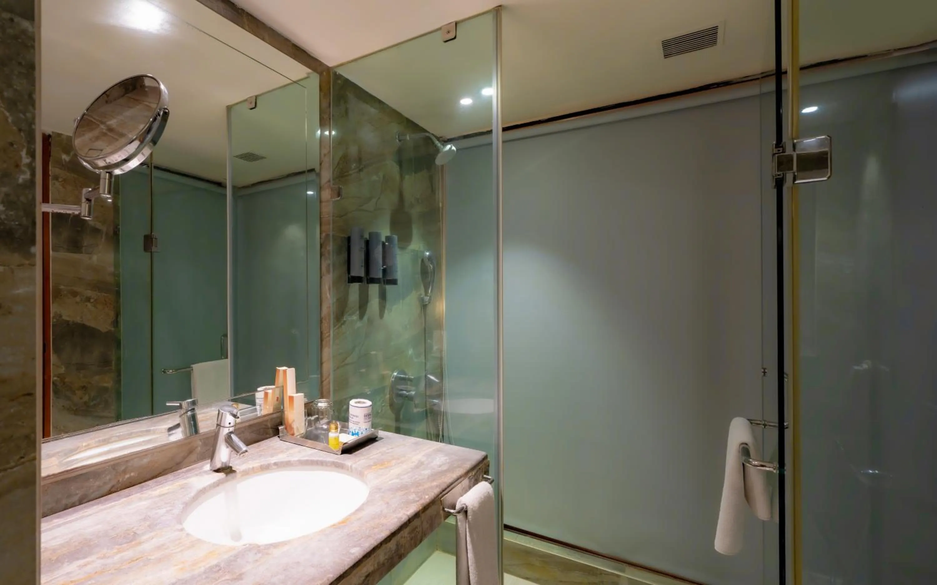Bathroom in The Grand Bhagwati