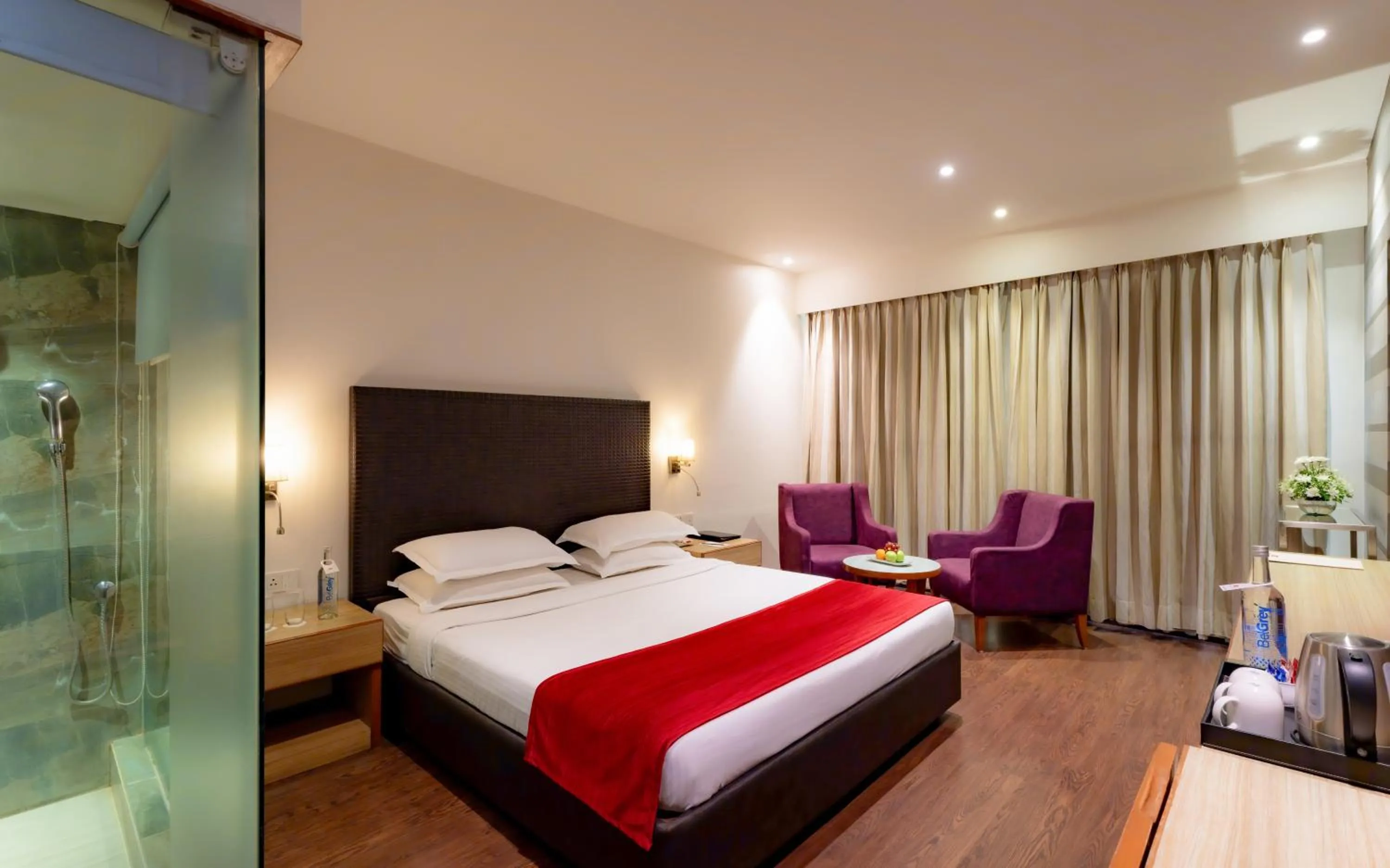 Bedroom in The Grand Bhagwati