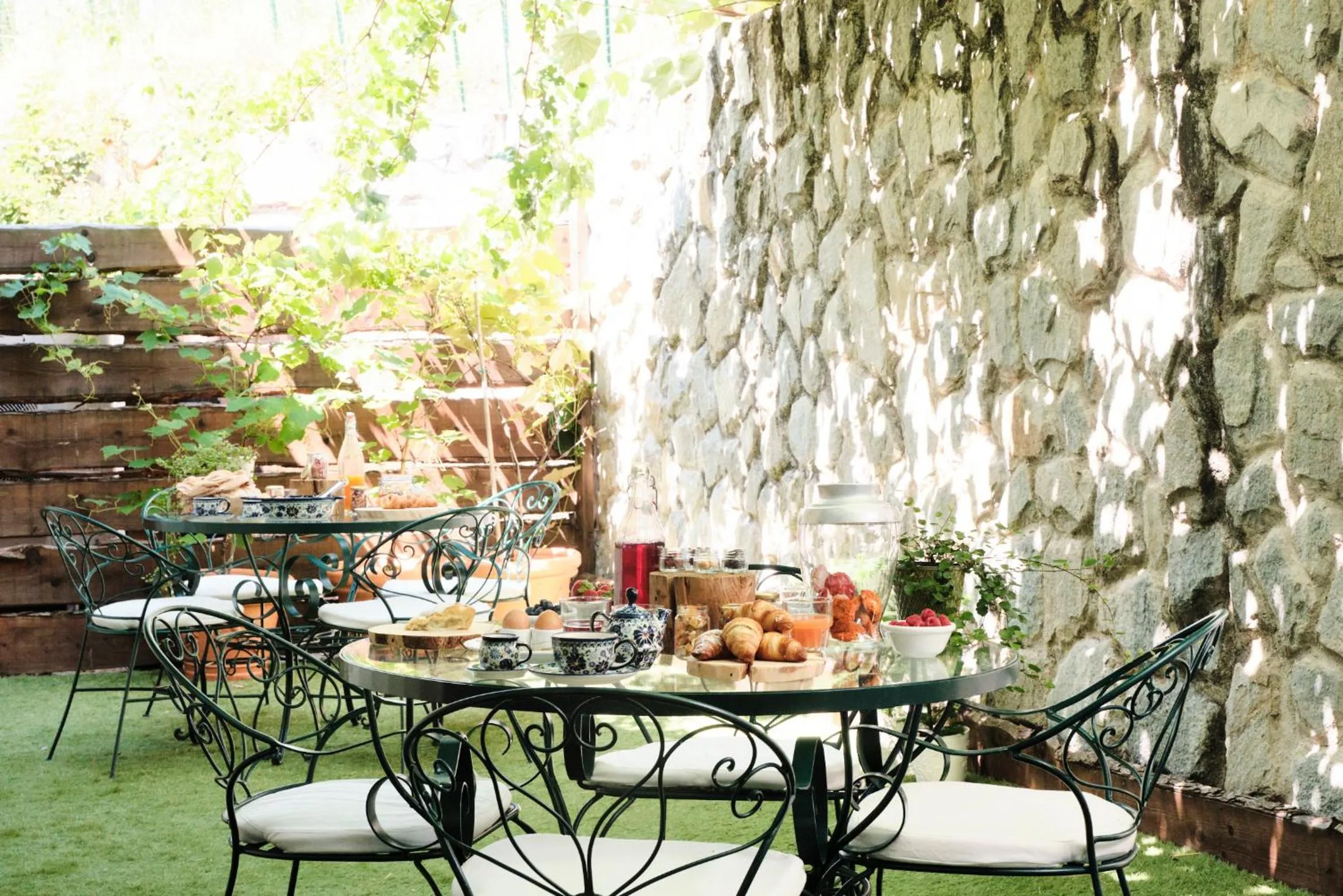 Garden view in Boutique Hotel e Chalets Salvadori