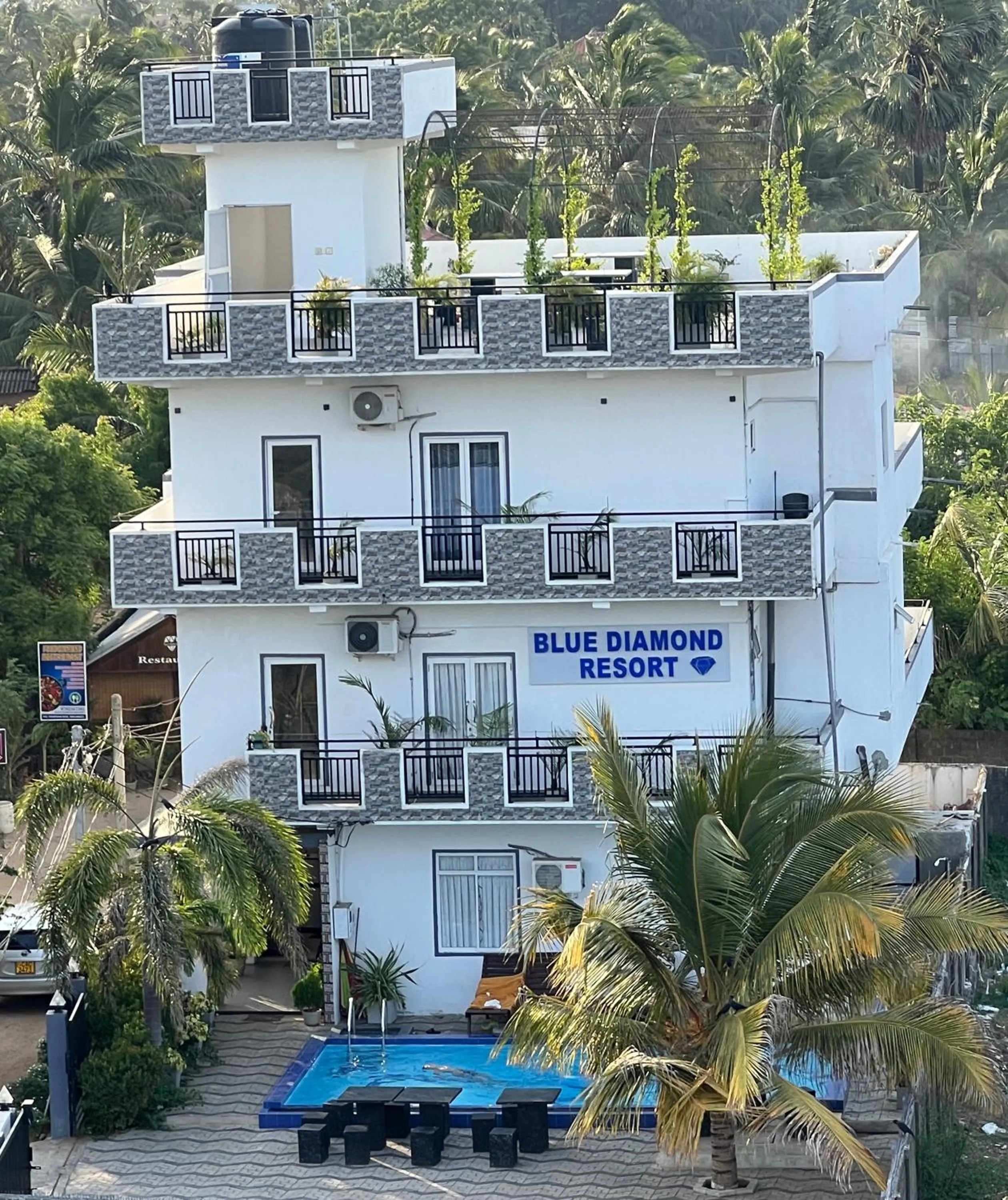 Property building in Blue Diamond Resort