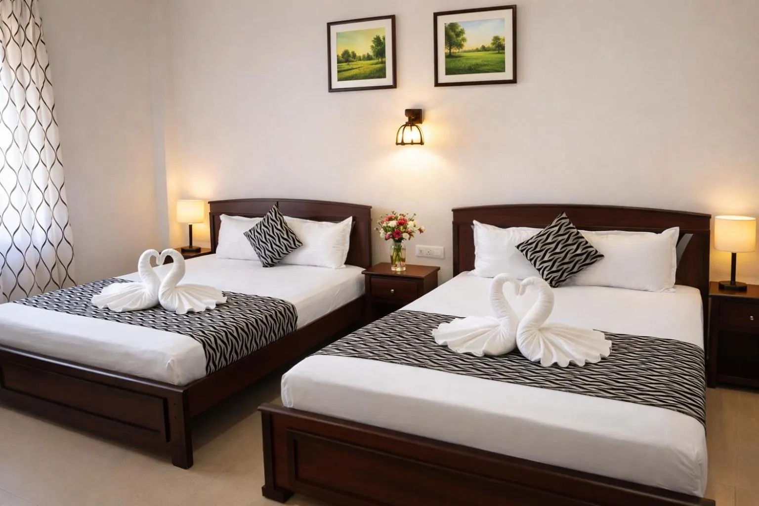 Bed in Blue Diamond Resort