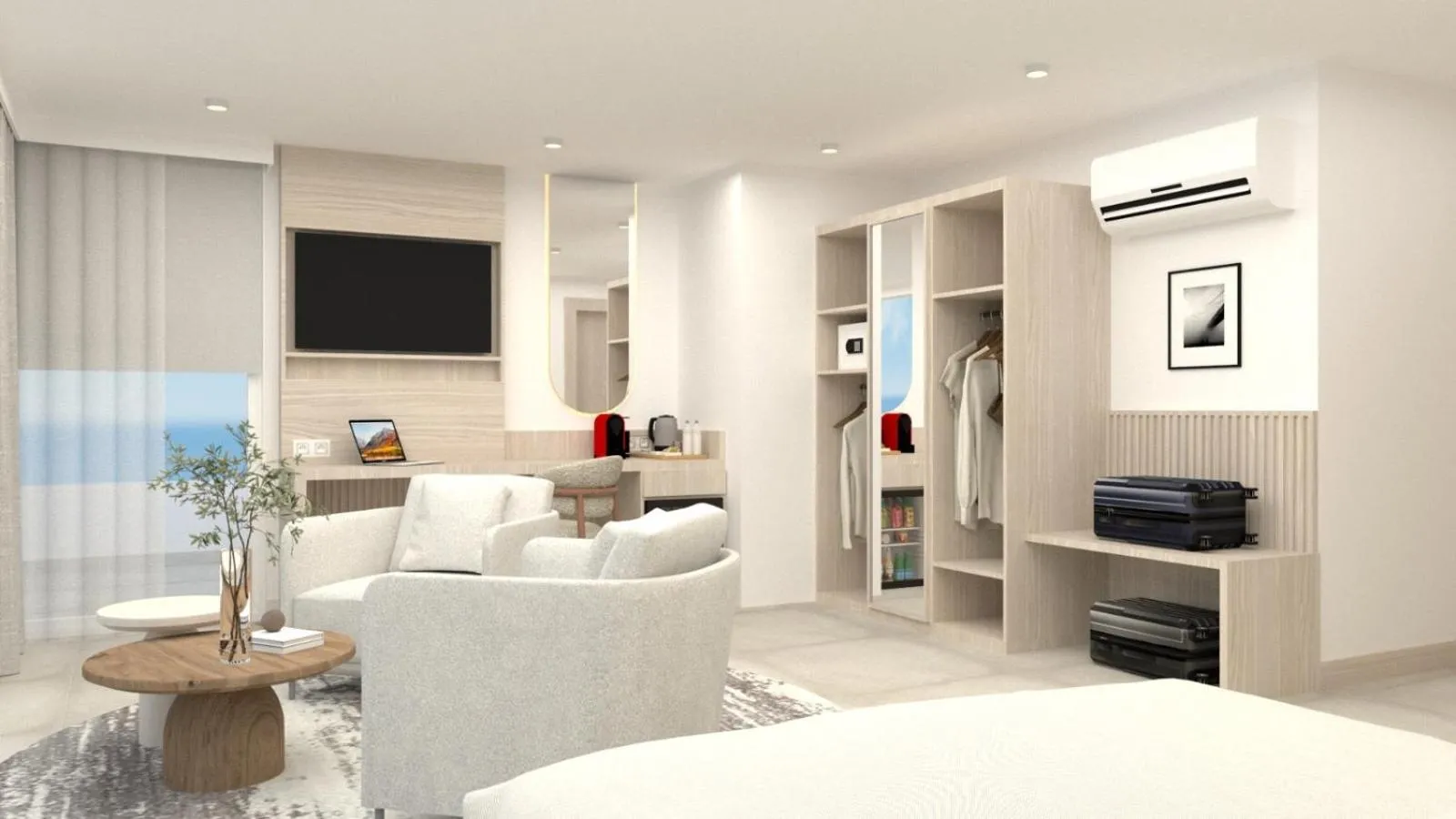 TV and multimedia, Bed in The Beachfront Hotel Adult Only 16 Plus