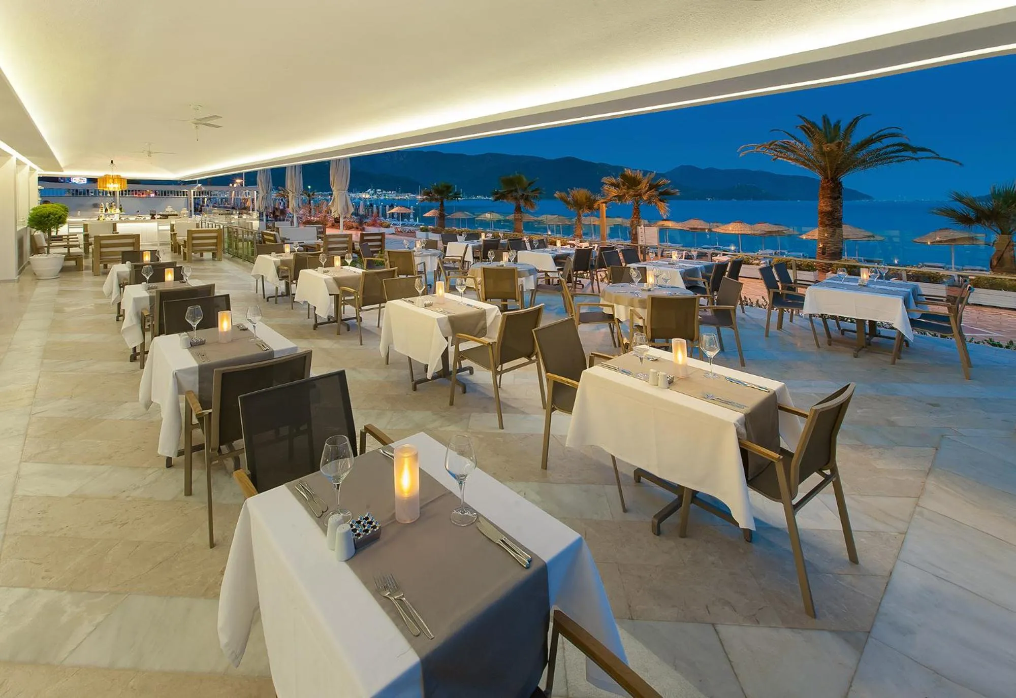 Restaurant/places to eat in The Beachfront Hotel Adult Only 16 Plus