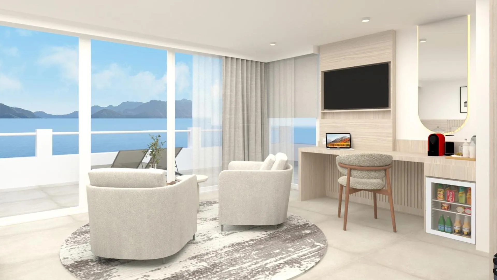 TV and multimedia in The Beachfront Hotel Adult Only 16 Plus