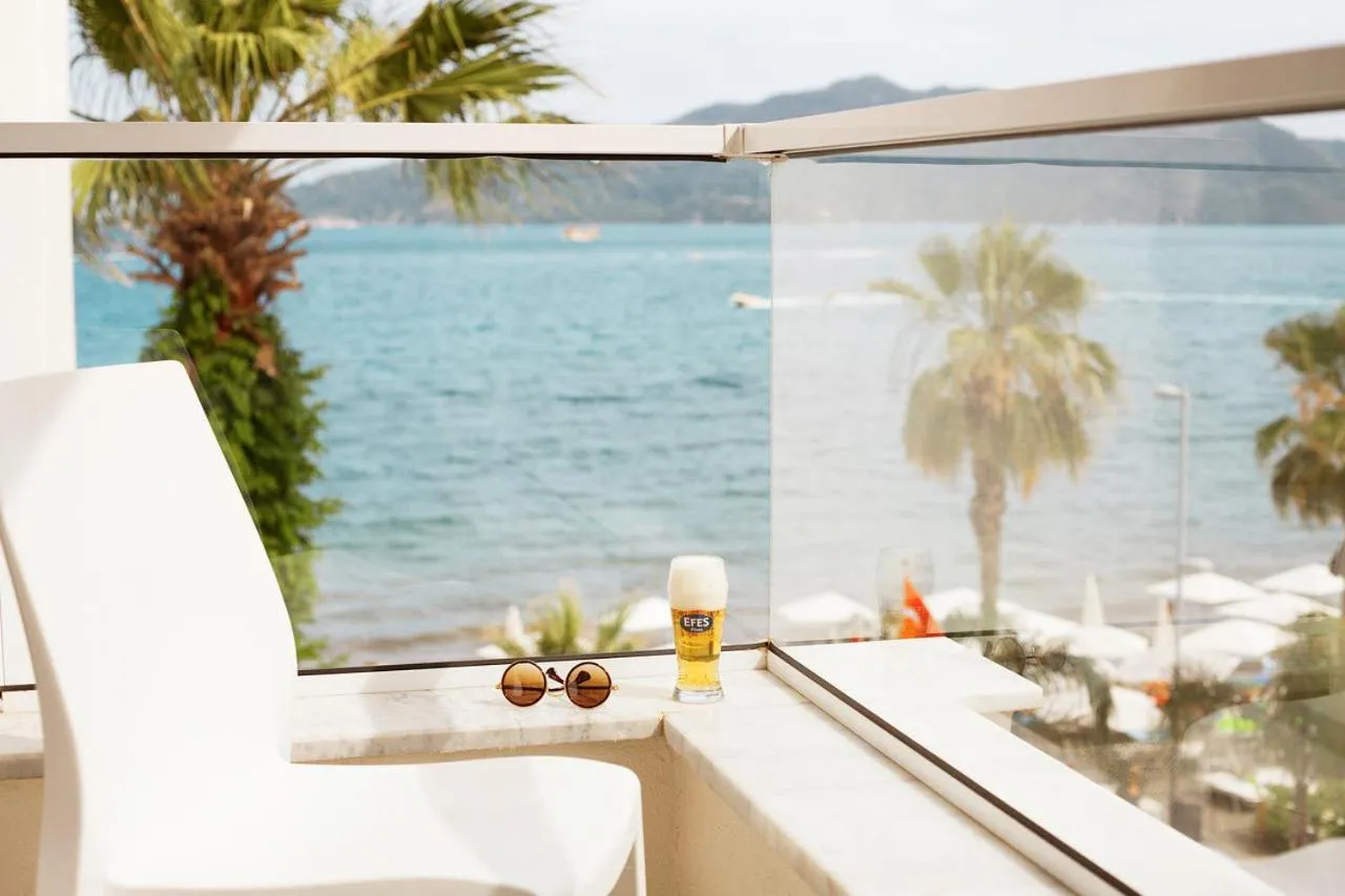 Balcony/Terrace in The Beachfront Hotel Adult Only 16 Plus