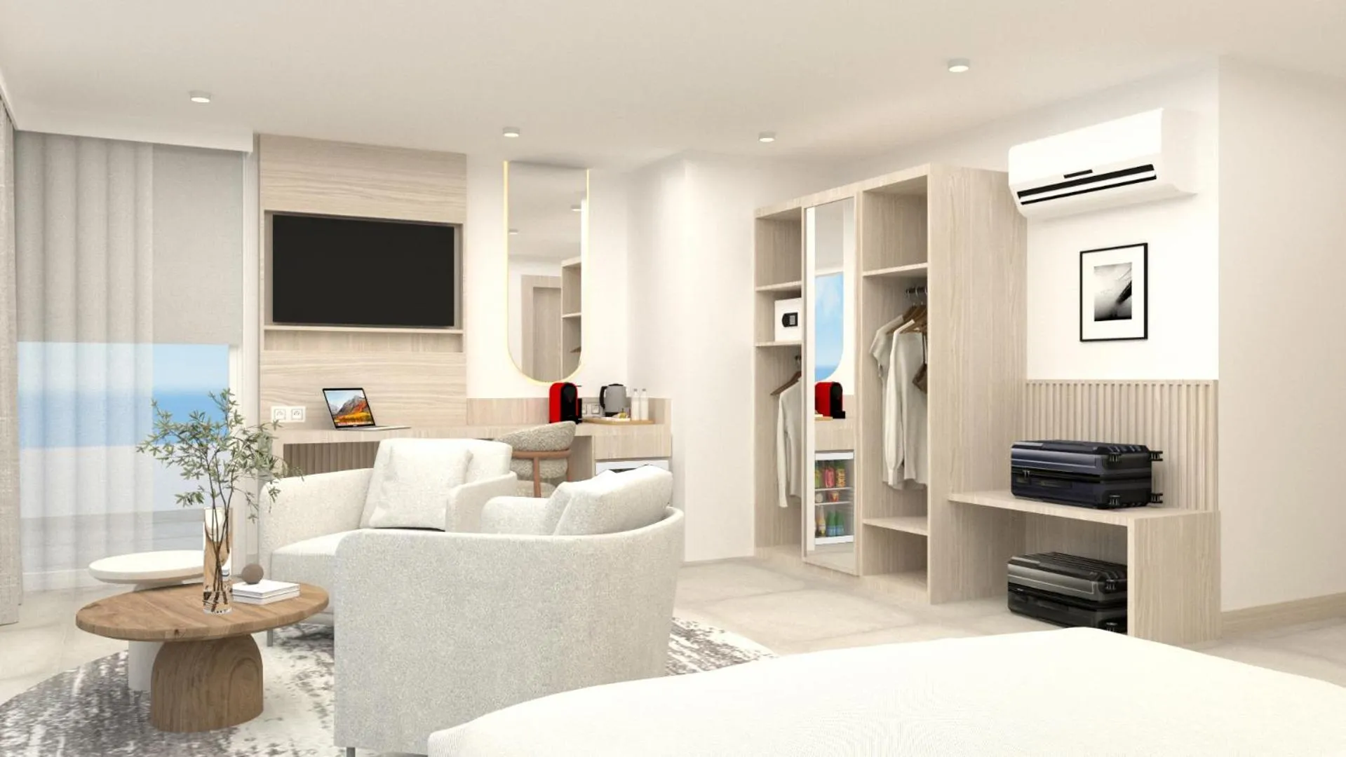 TV and multimedia, Bed in The Beachfront Hotel Adult Only 16 Plus