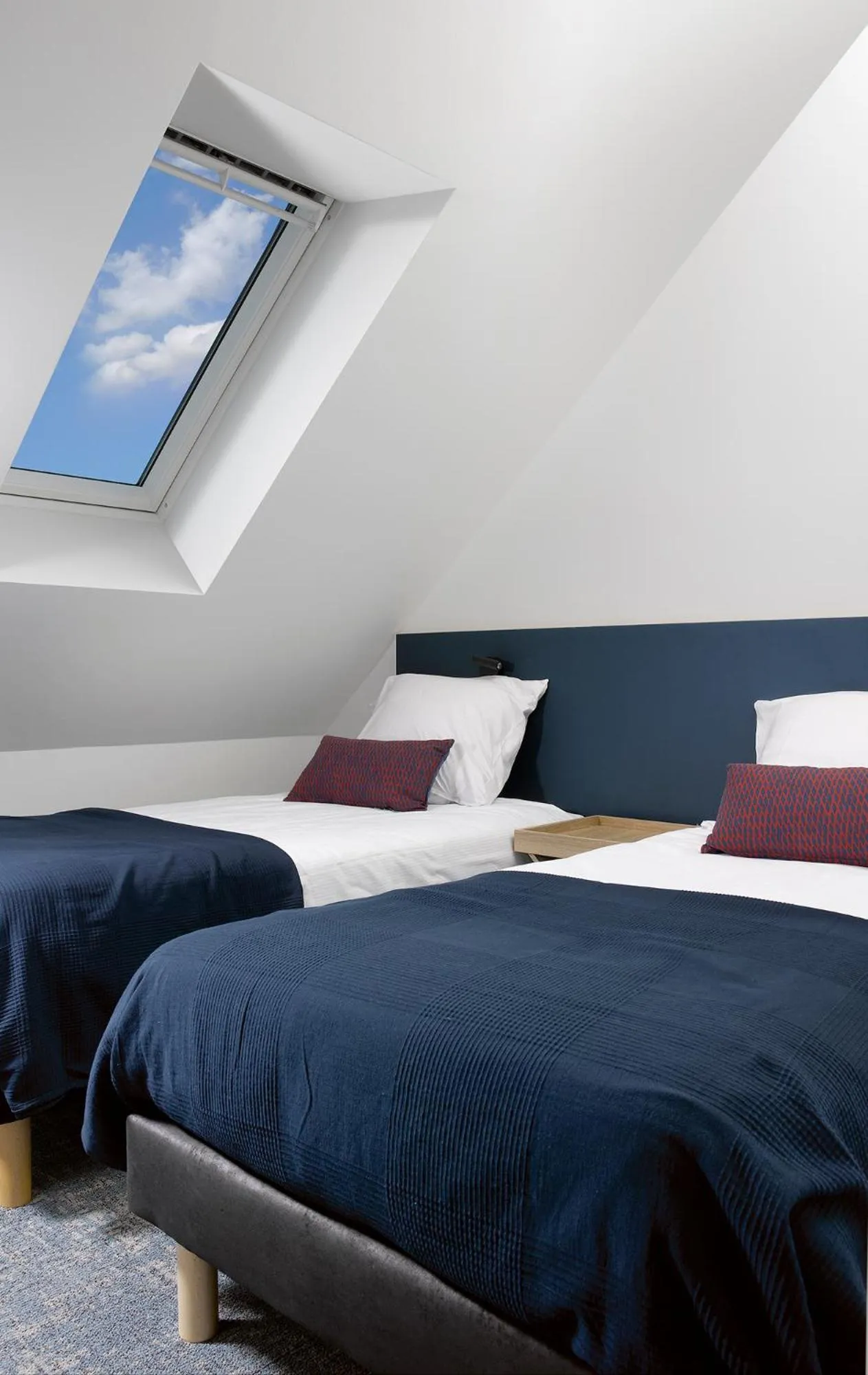 Bed in Hôtel Au Petit Pont