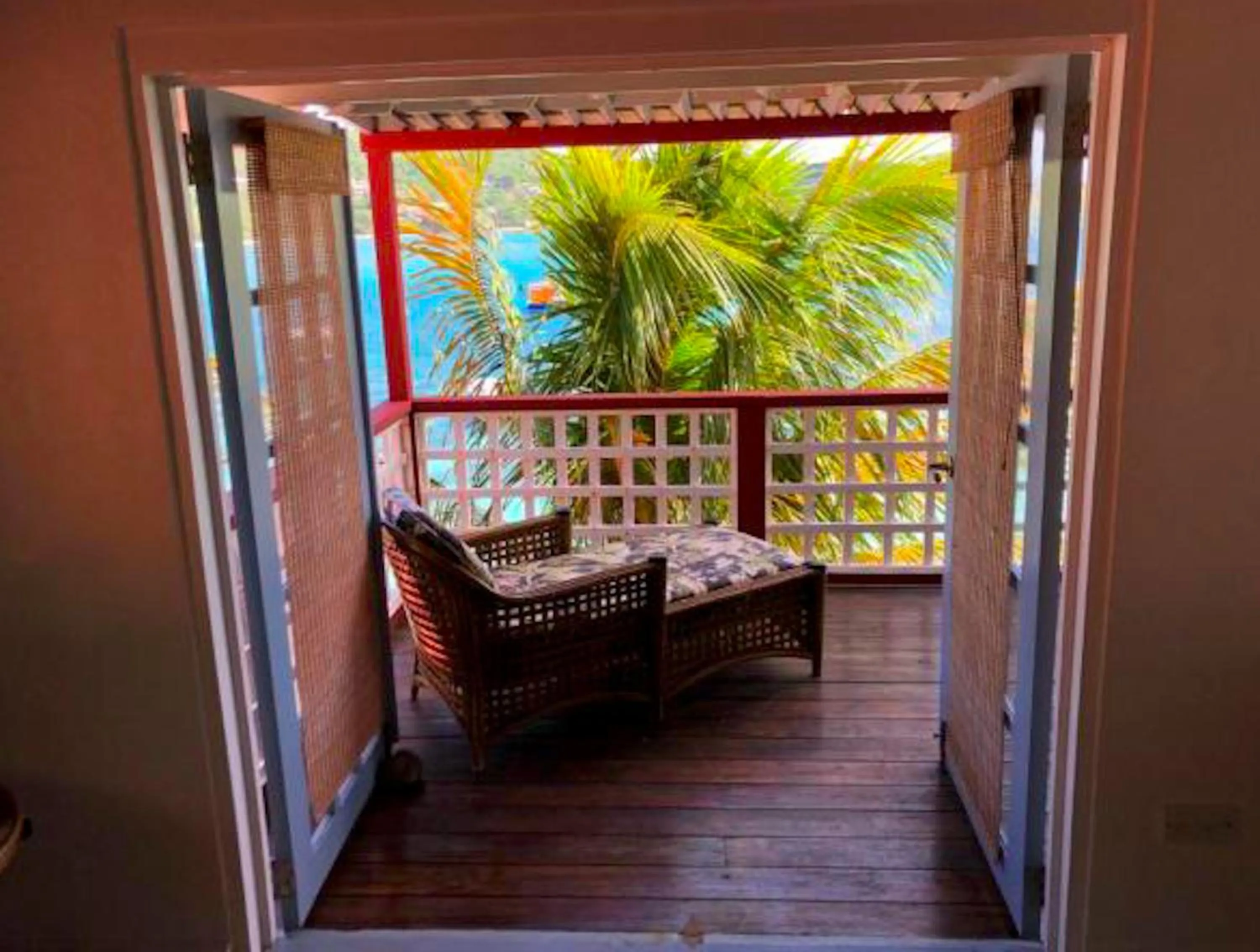 Balcony/Terrace in Bequia Beachfront Villas