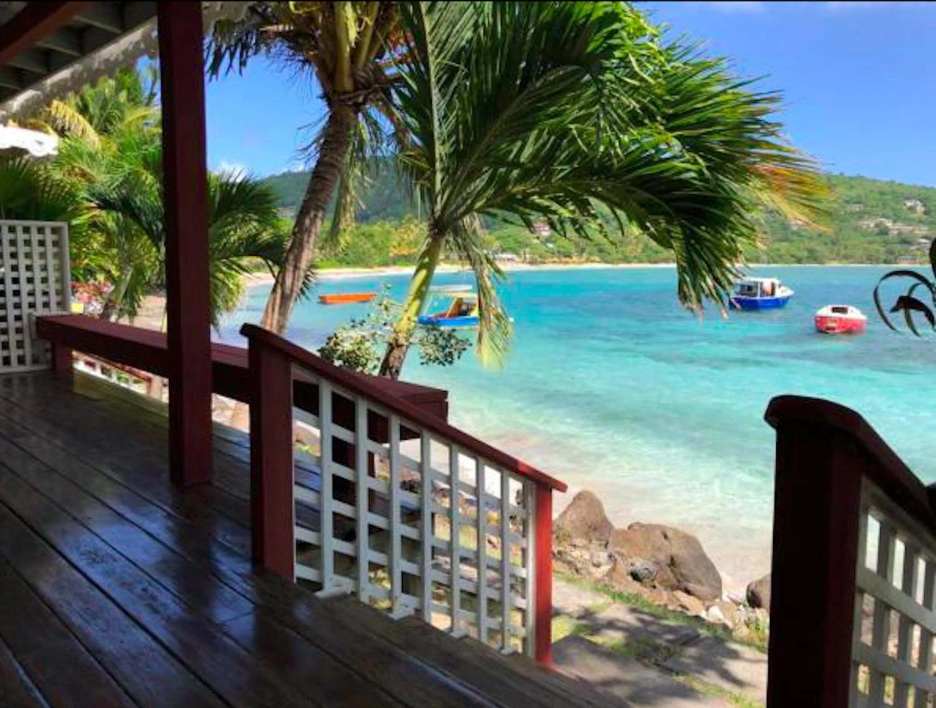 Balcony/Terrace in Bequia Beachfront Villas