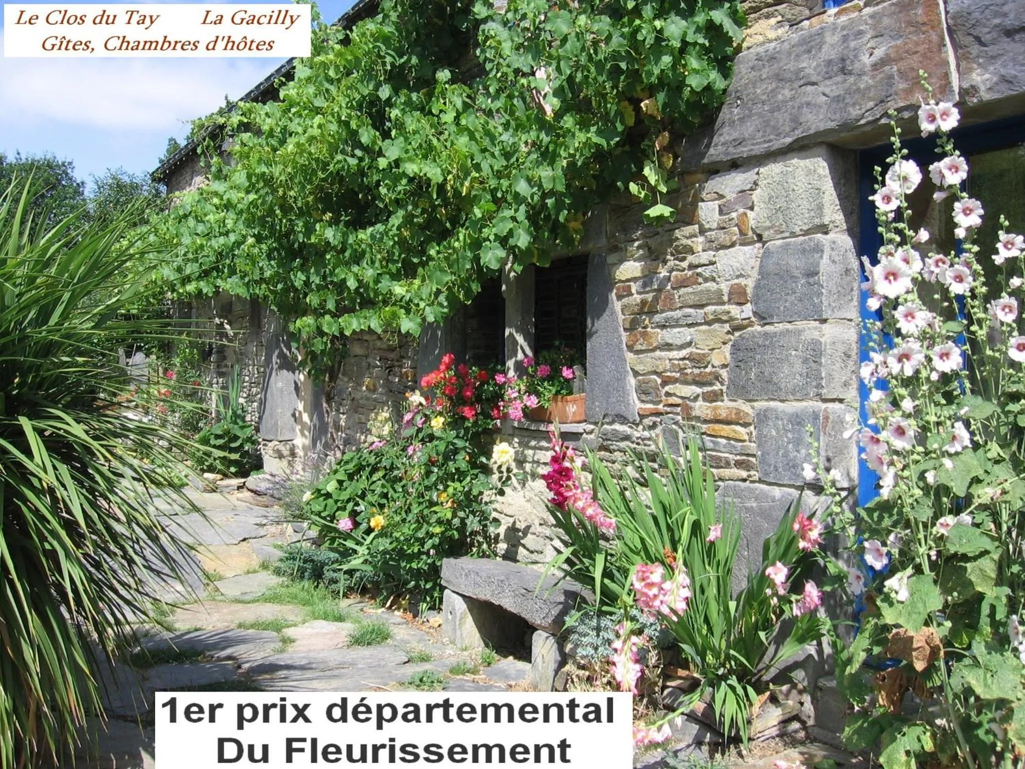 Garden in Le clos du Tay