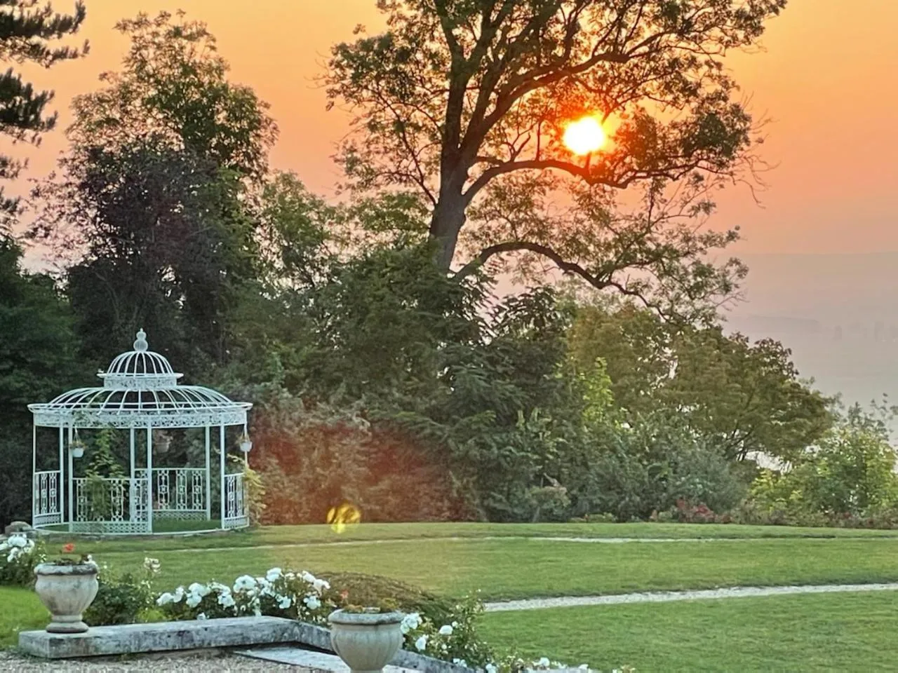 Natural landscape in Manoir de la Houlette