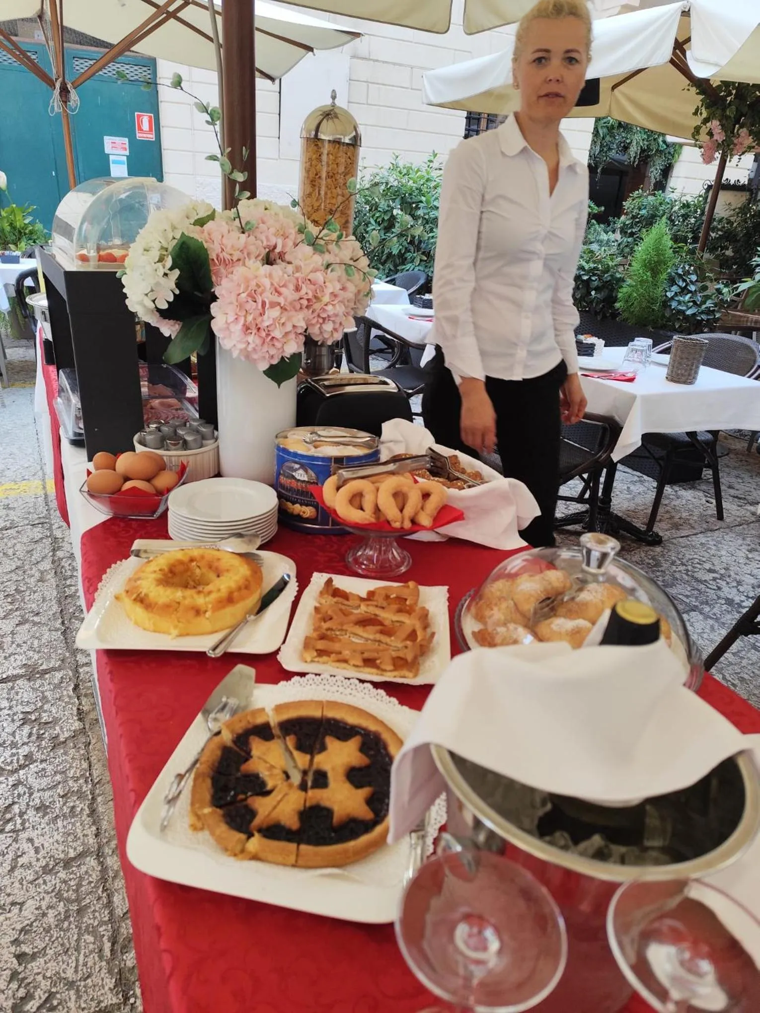 Restaurant/places to eat in Hotel Torcolo "Residenze del Cuore"