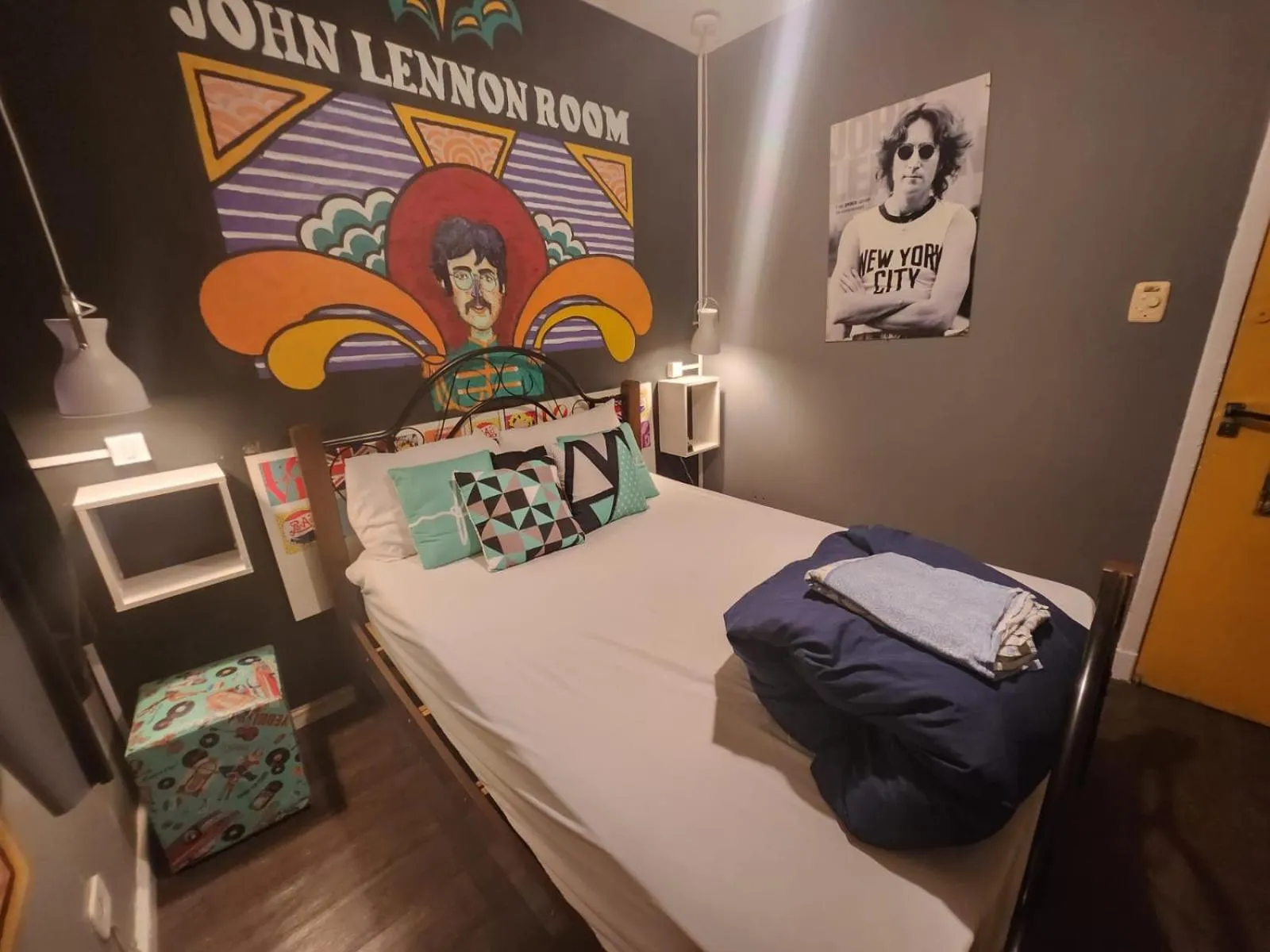 Bedroom, Bed in Vila Rock Hostel - próx Allianz Parque, Vila Madalena, Av Paulista, Hospital das Clínicas, PUC