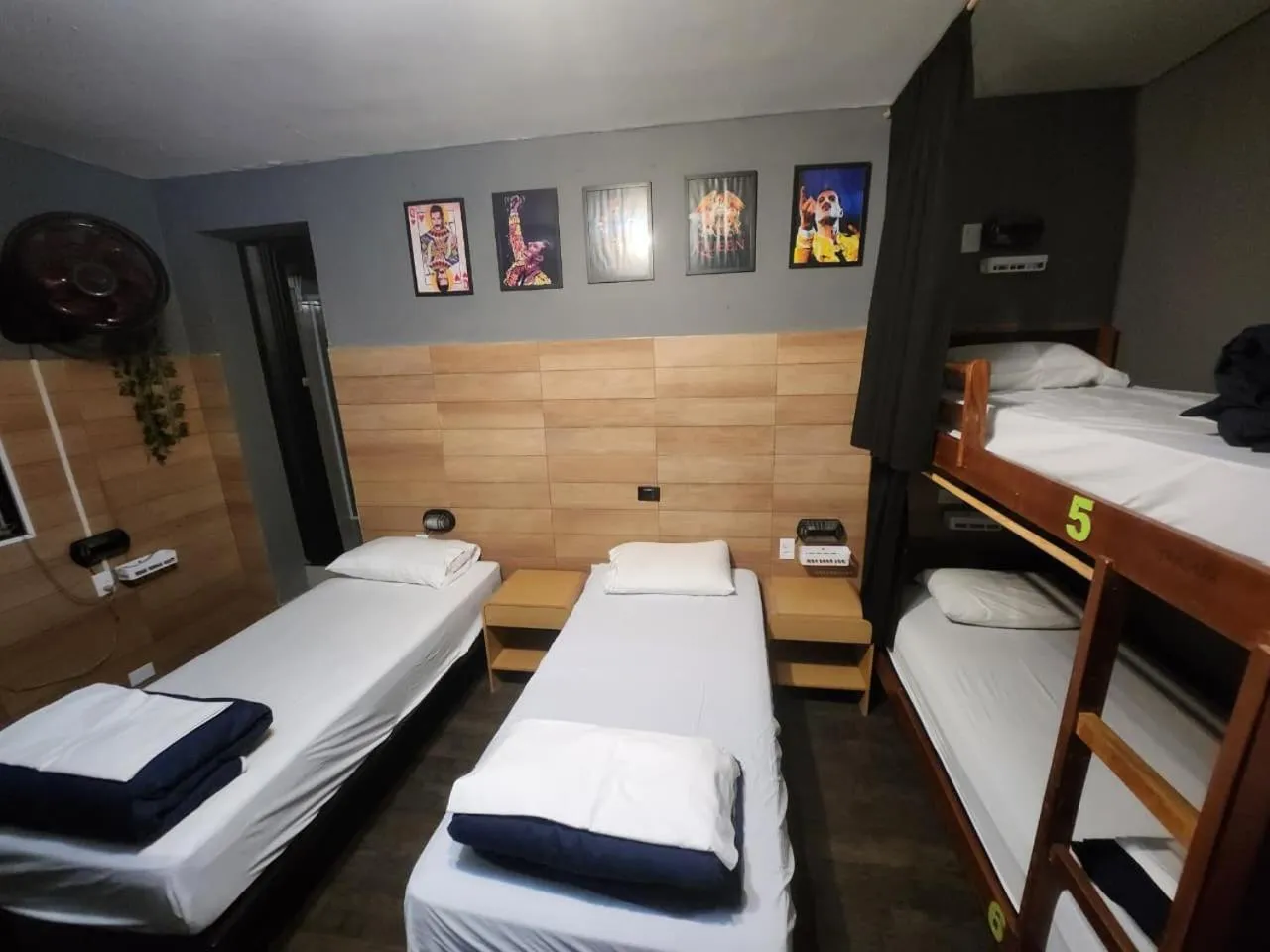 Bedroom, Bed in Vila Rock Hostel - próx Allianz Parque, Vila Madalena, Av Paulista, Hospital das Clínicas, PUC