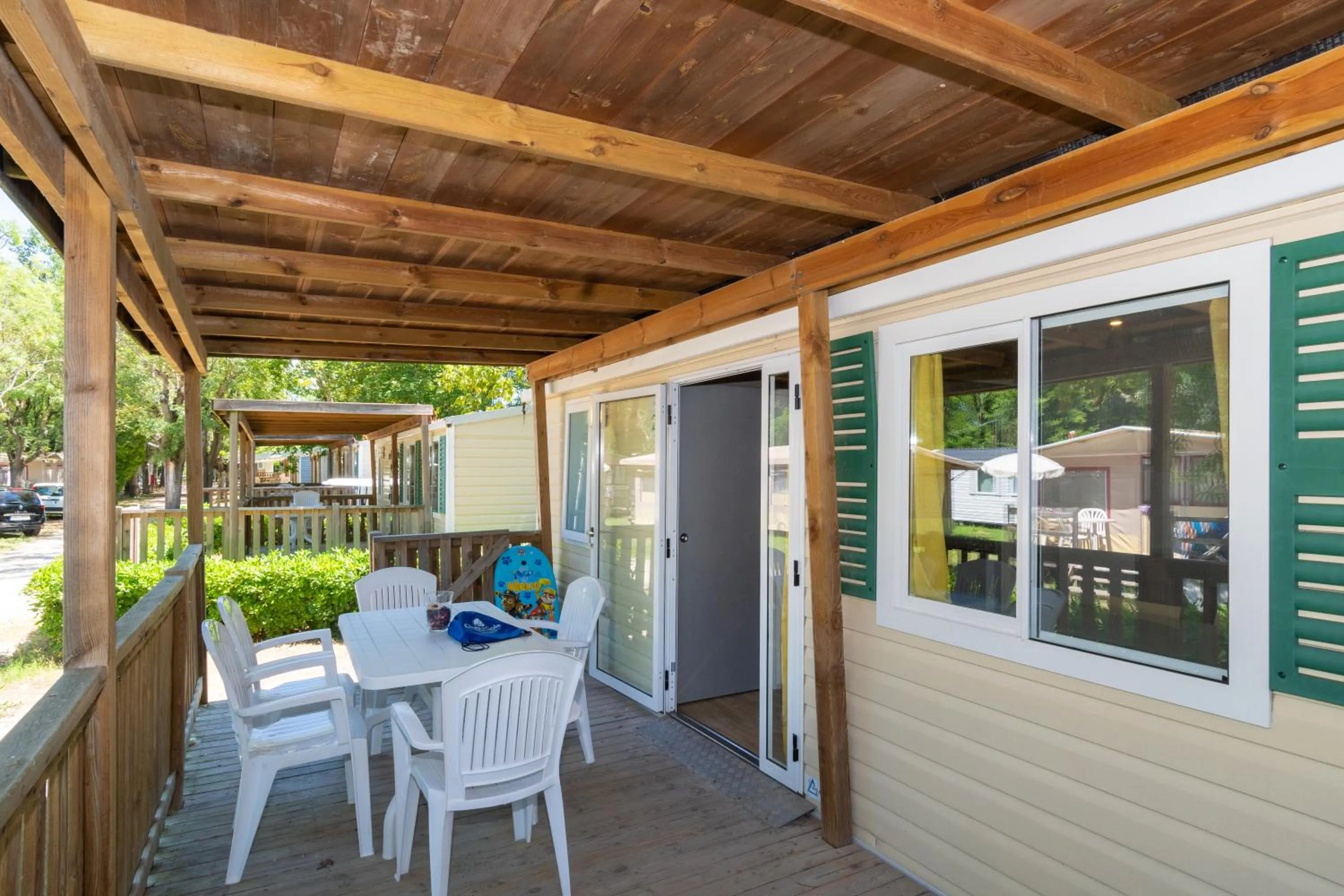 Patio in Club del Sole Marina Family Resort