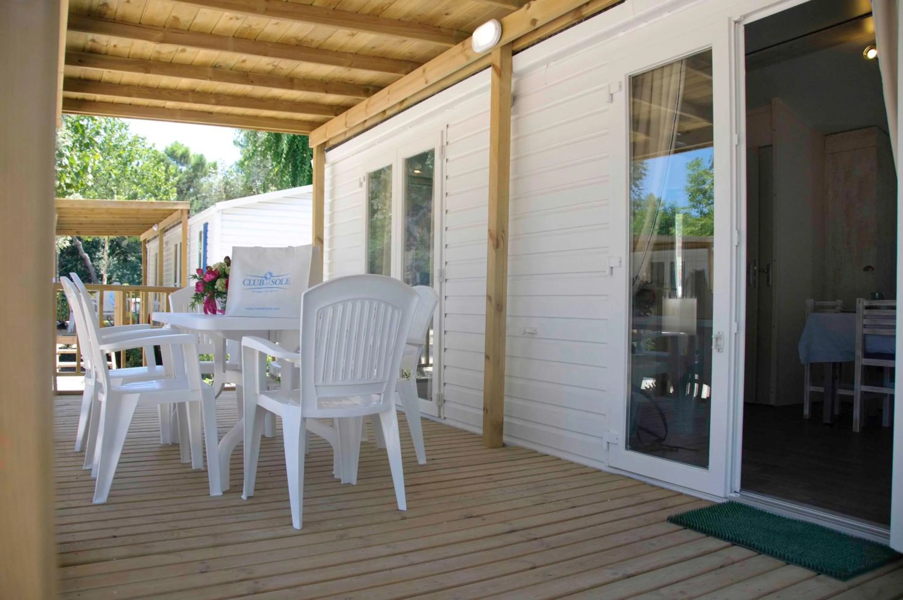 Patio in Club del Sole Marina Family Resort