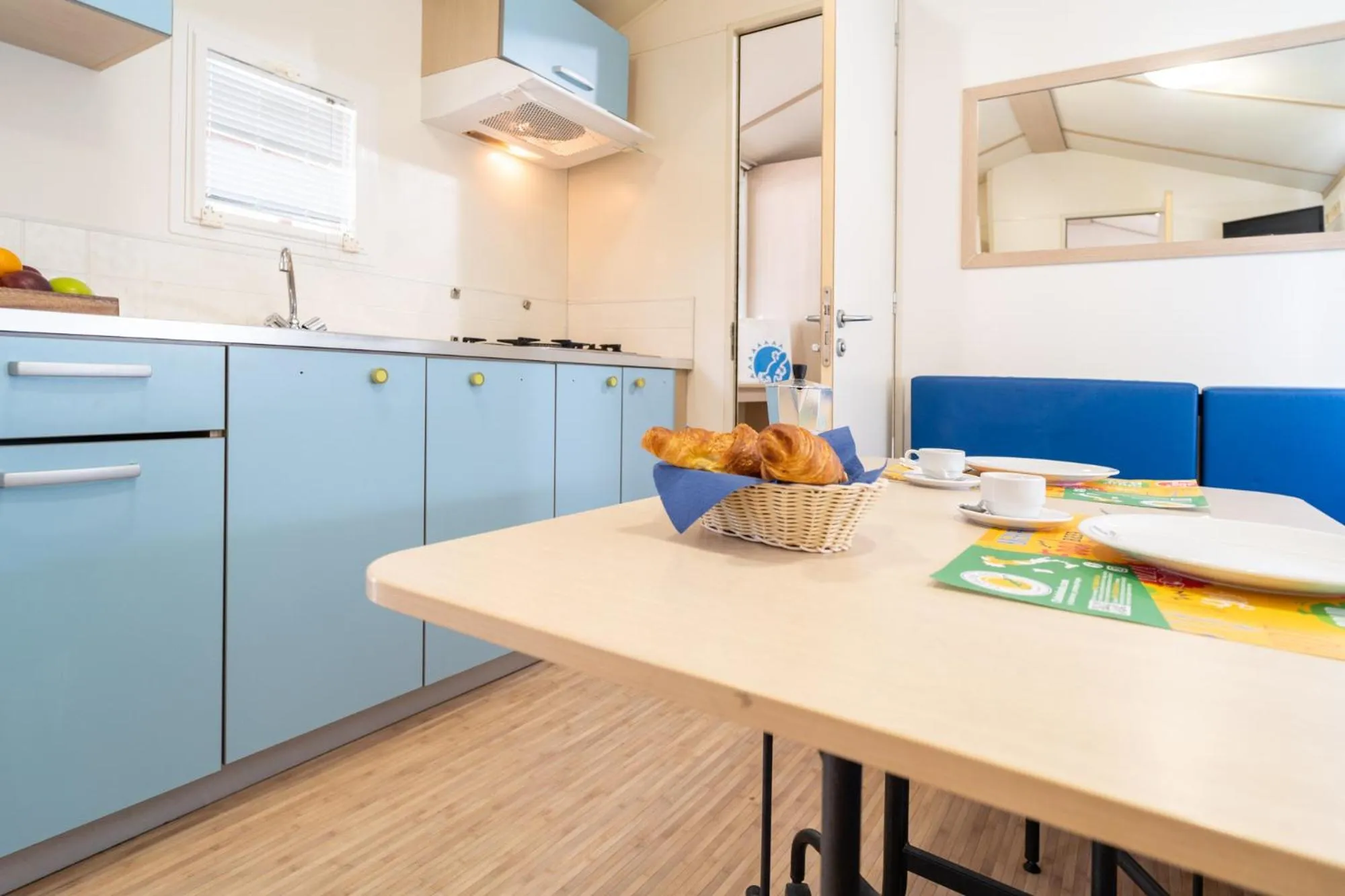 Kitchen or kitchenette in Club del Sole Marina Family Resort