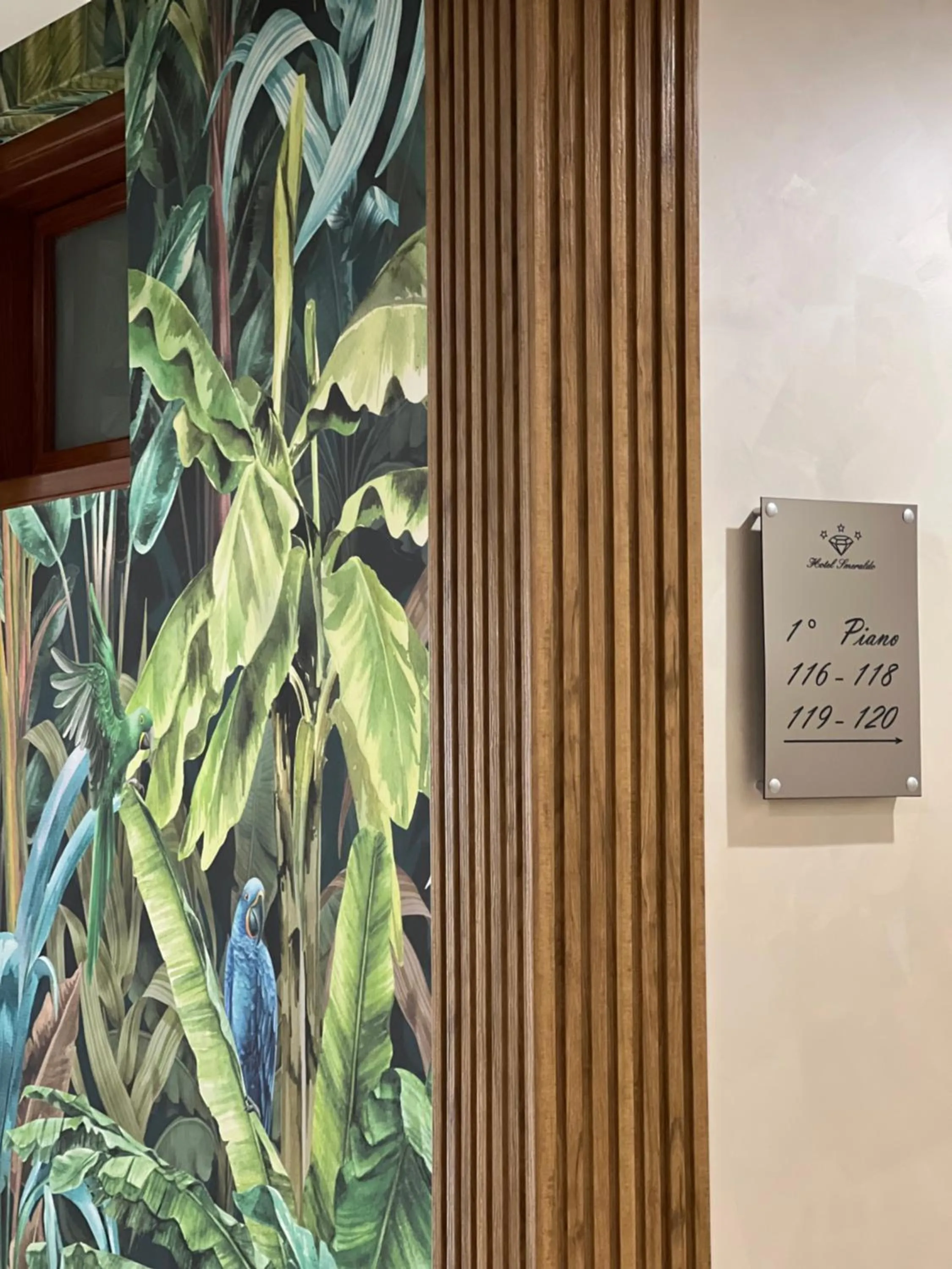 Decorative detail in Hotel Smeraldo