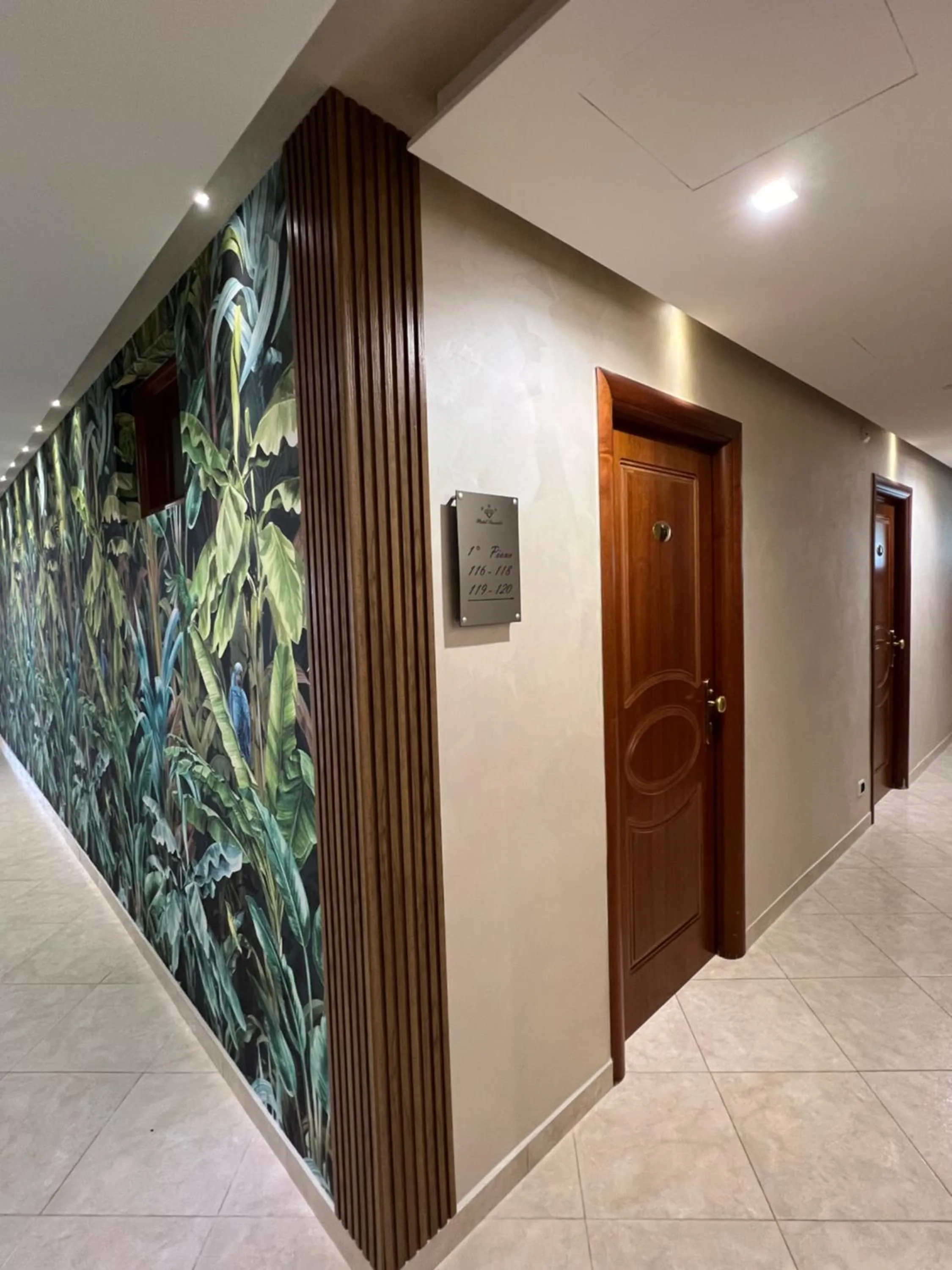 Decorative detail in Hotel Smeraldo