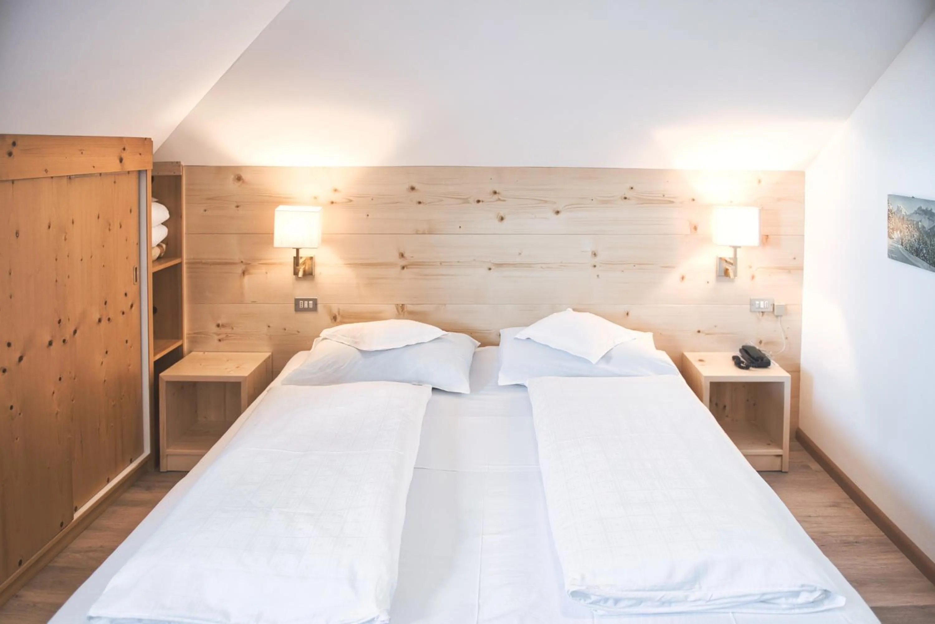 Bed in Hotel Gasthof Stern