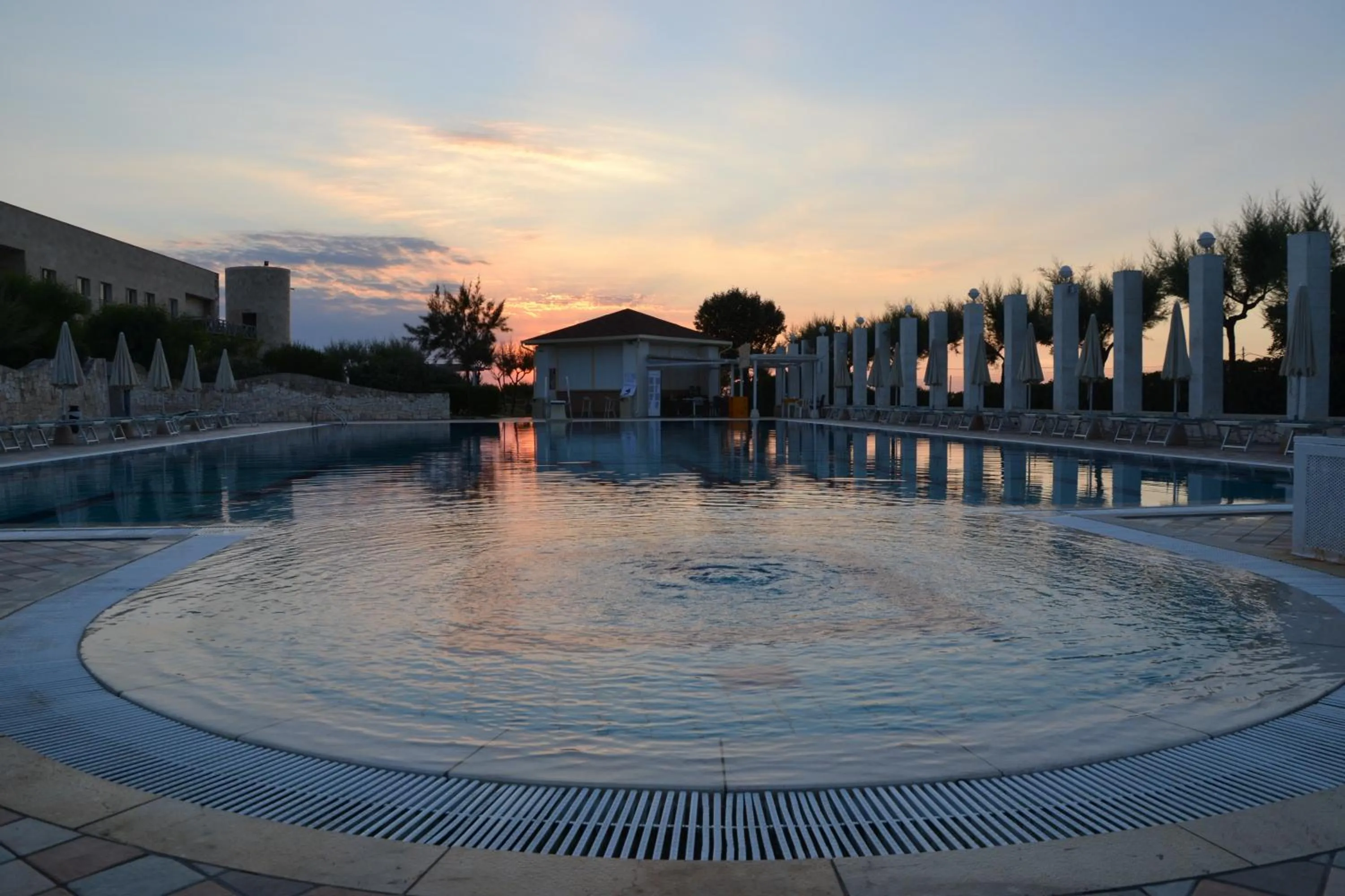 Swimming pool in Hotel Scoglio Degli Achei