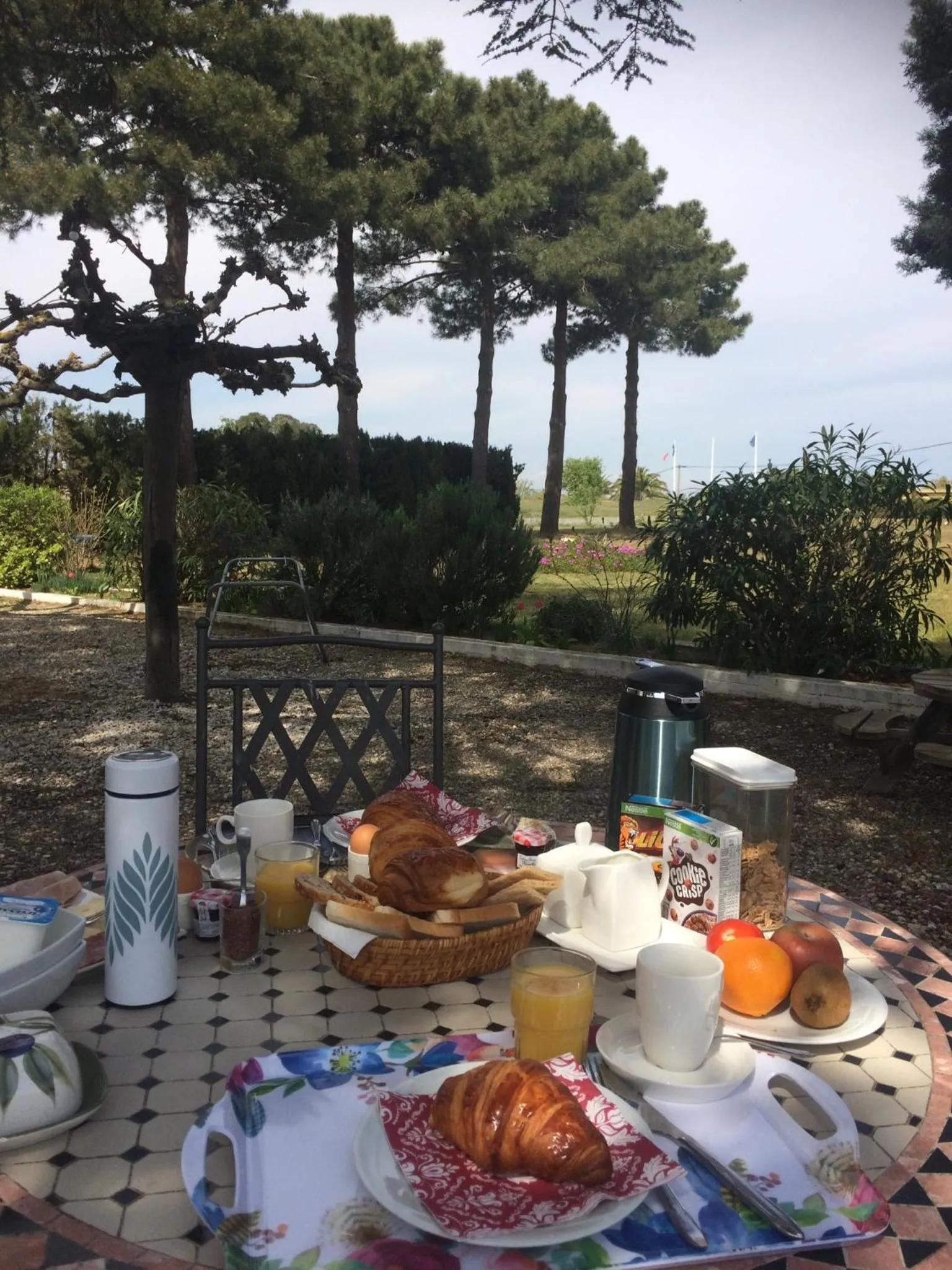 Food and drinks in chambre d'hôtes Villa Côte Vermeille