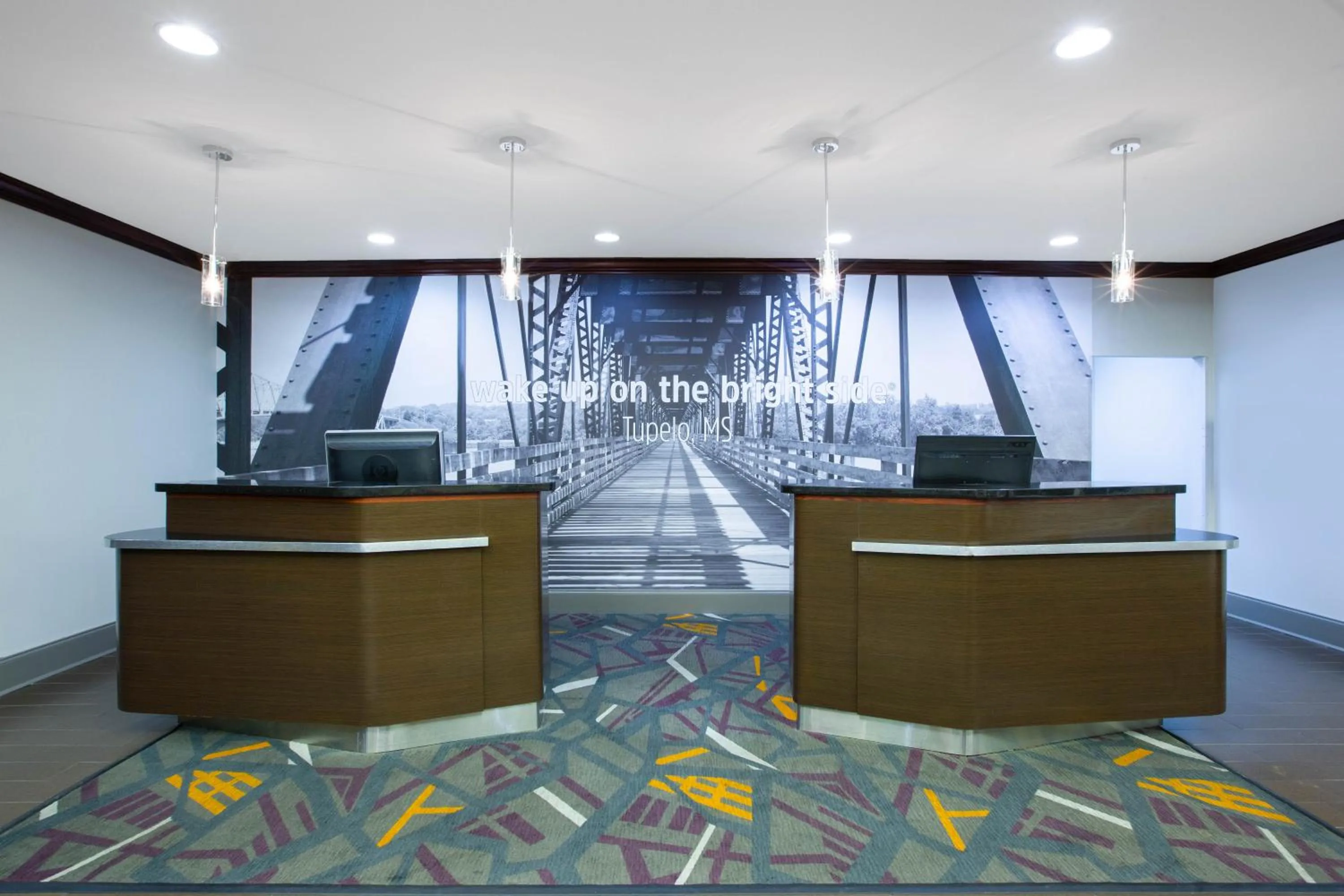 Lobby or reception in La Quinta by Wyndham Tupelo