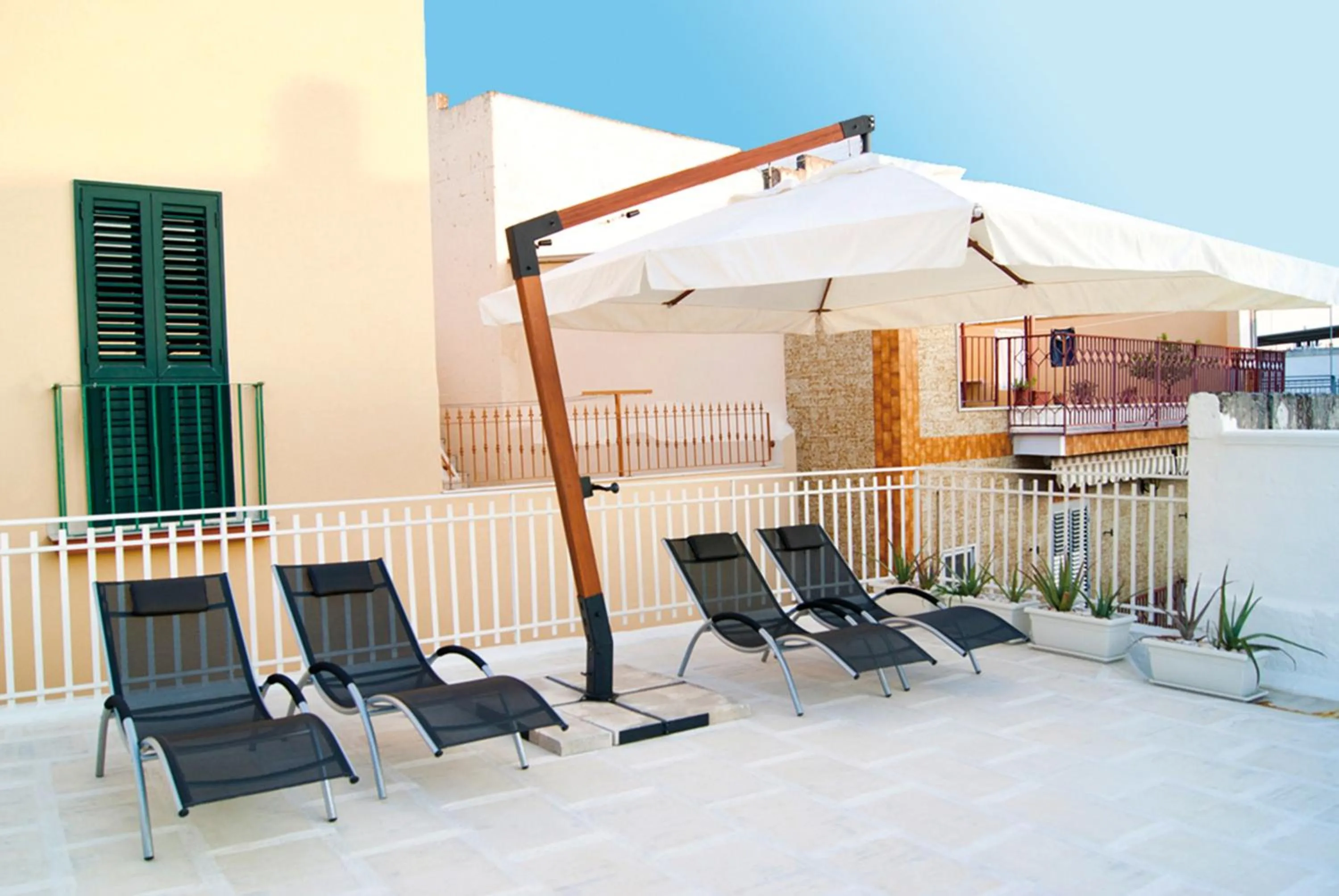 Balcony/Terrace in B & B Sotto la Volta