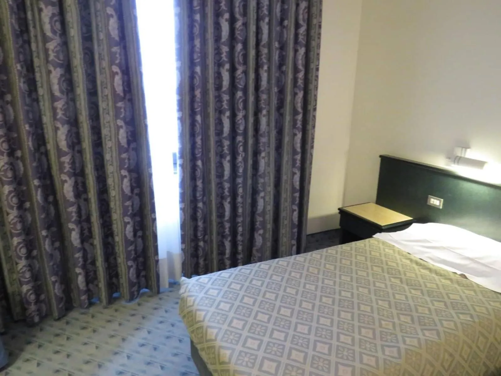 Bed in Hotel Turandot