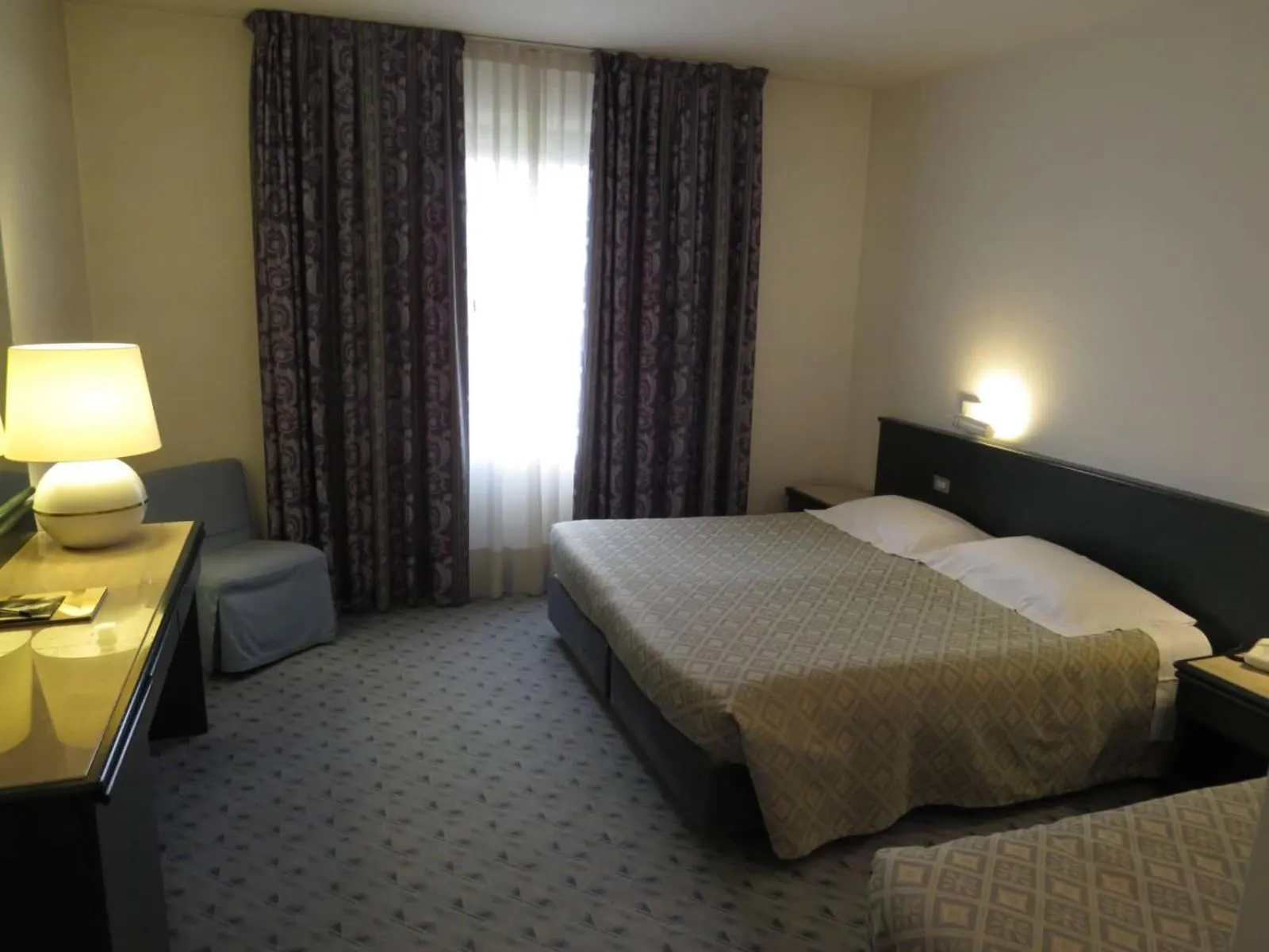 Bed in Hotel Turandot